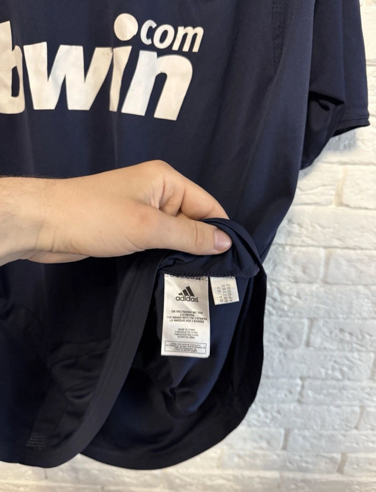 Adidas Rare Adidas Real Madrid Away Footballsuit Jersey+Shorts07\08 Size US XL / EU 56 / 4 - 7 Thumbnail