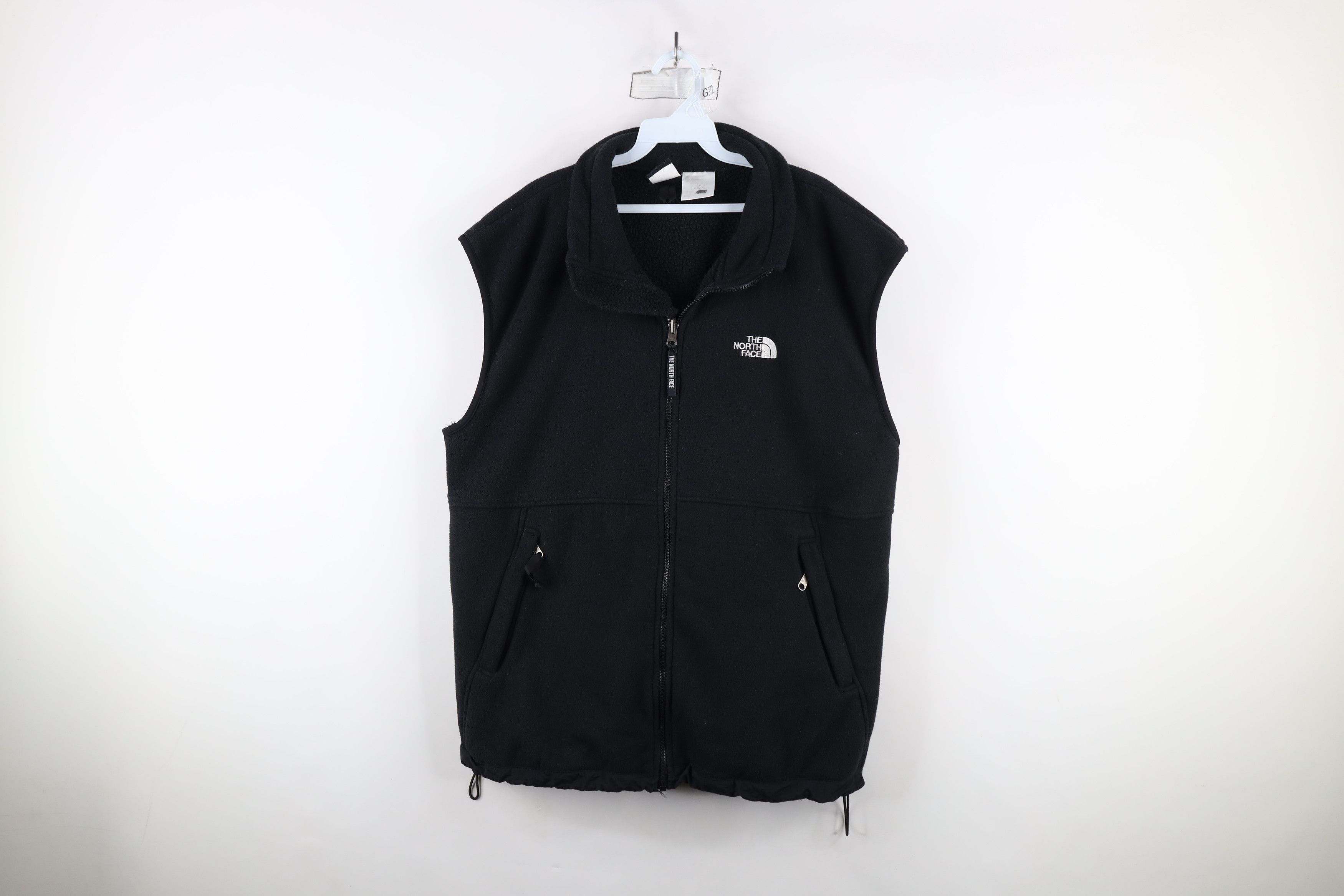 The North Face × Vintage Vintage 90s The North Face Fleece Vest Jacket Black USA Size US XL / EU 56 / 4 - 1 Thumbnail