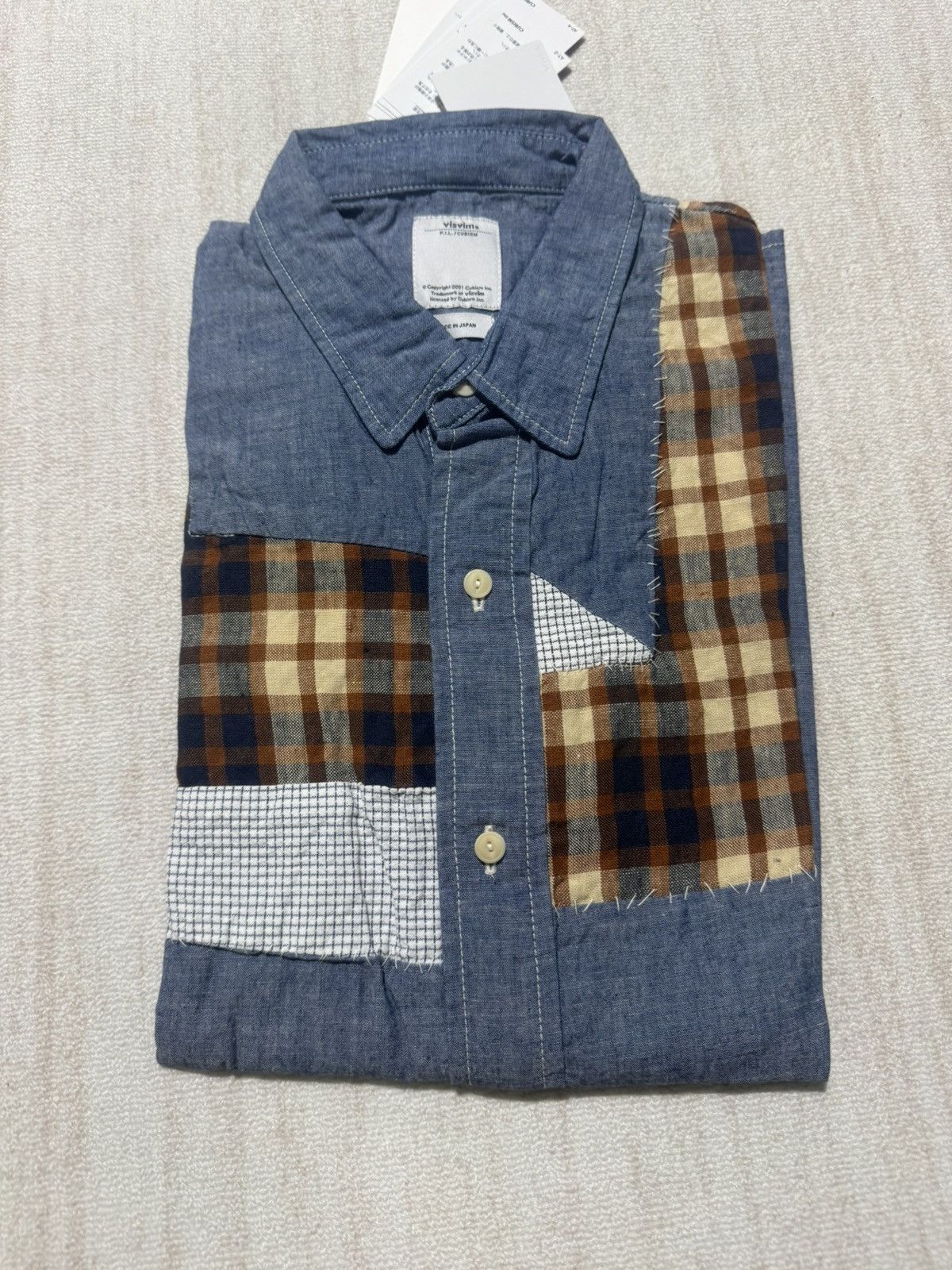 Visvim Granger shirt chambray size 2 Size US M / EU 48-50 / 2 - 3 Thumbnail