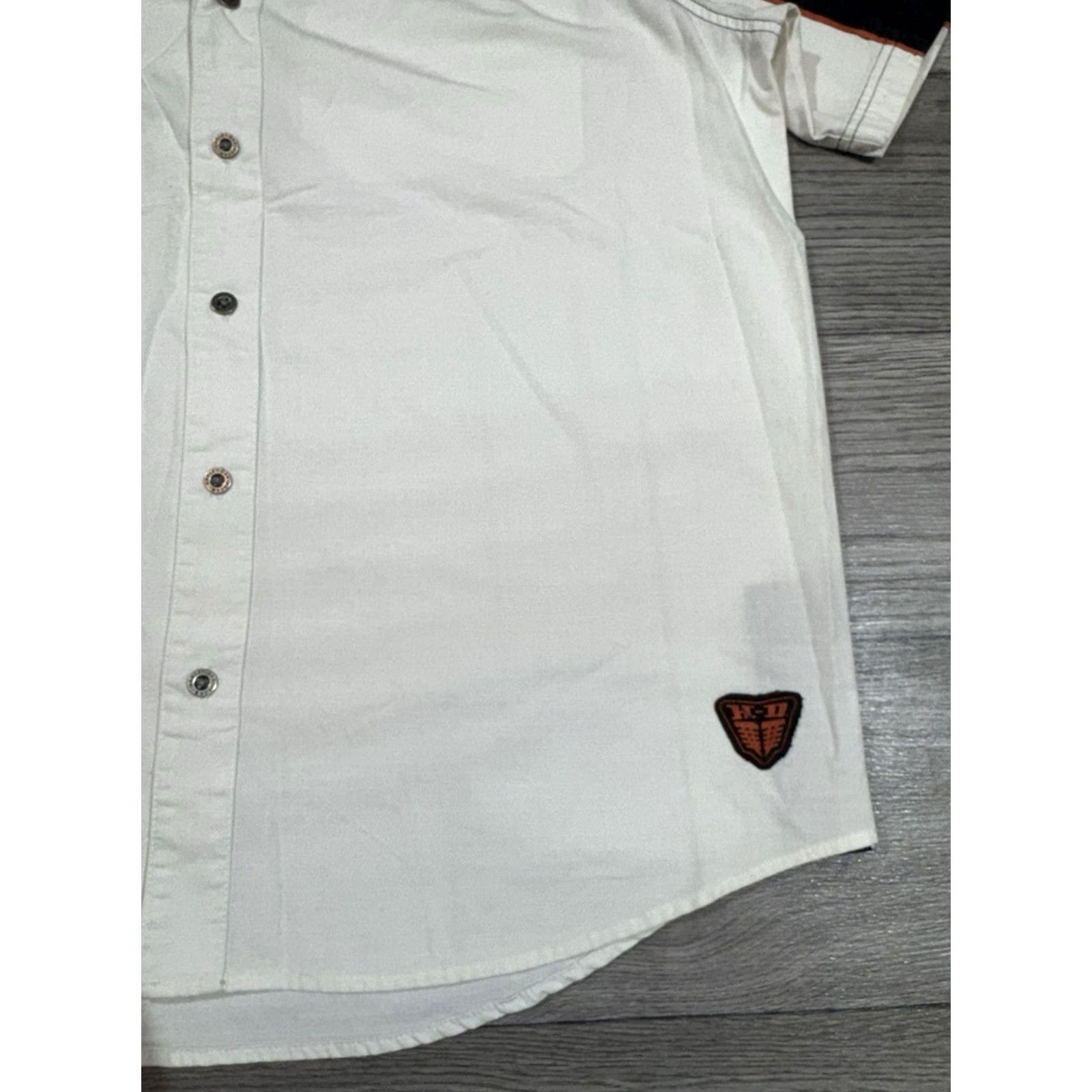 Harley Davidson Harley-Davidson Men's XL HDMC Performance Motorspeed Short Sleeve Mechanic Shirt Size US XL / EU 56 / 4 - 3 Thumbnail