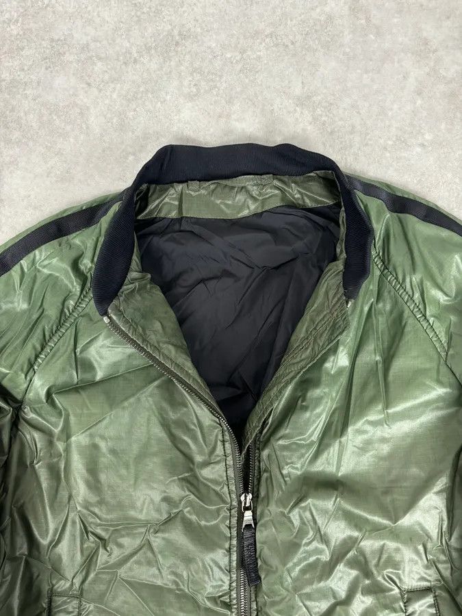 Prada AW2009 Prada Green Nylon Lined Bomber Jacket Size US M / EU 48-50 / 2 - 8 Thumbnail