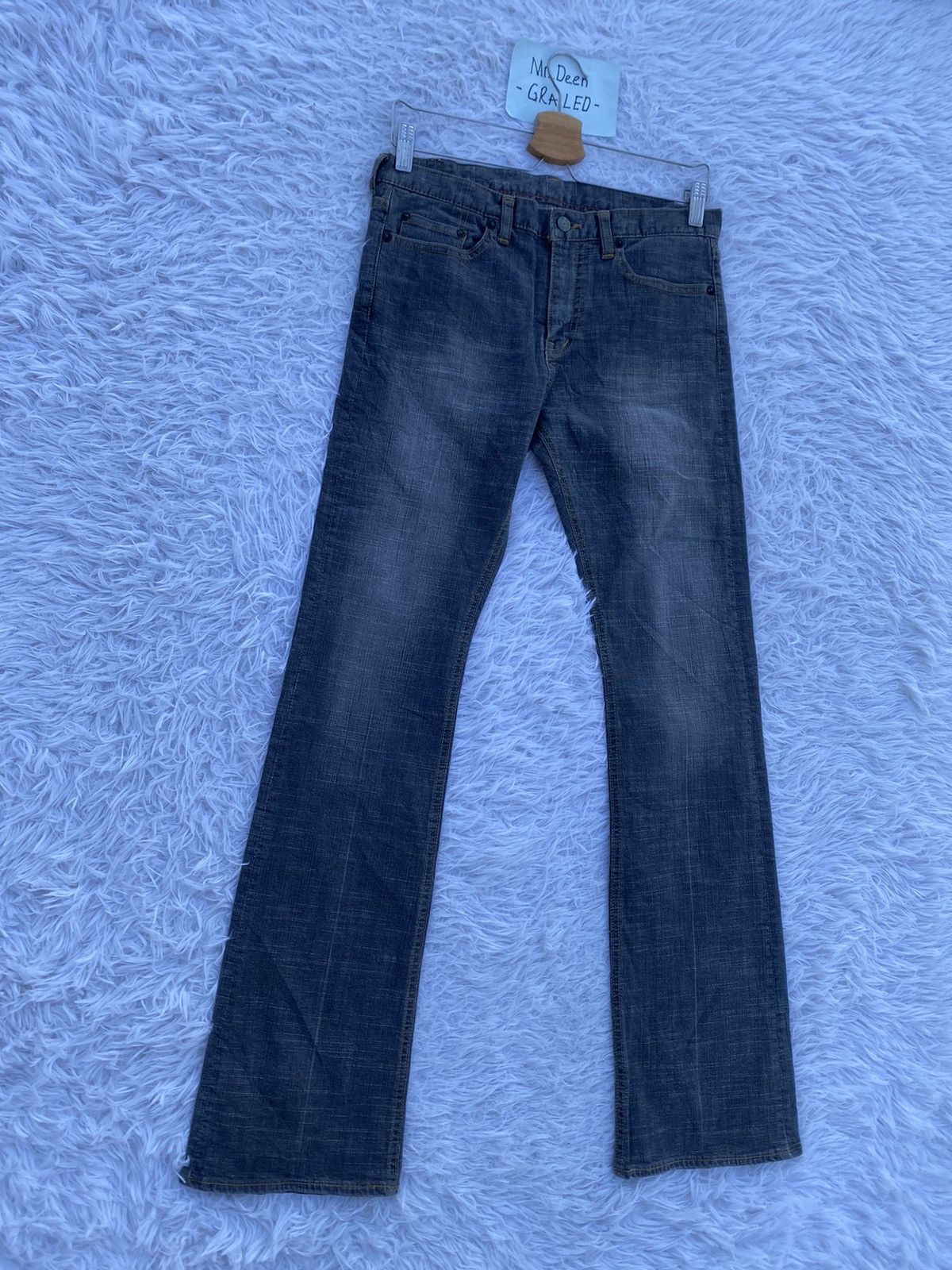 Studio D'Artisan Rare Vintage Studio D’Artisan Bootcut Washed Denim/ Jeans Size 30" / US 8 / IT 44 - 2 Thumbnail