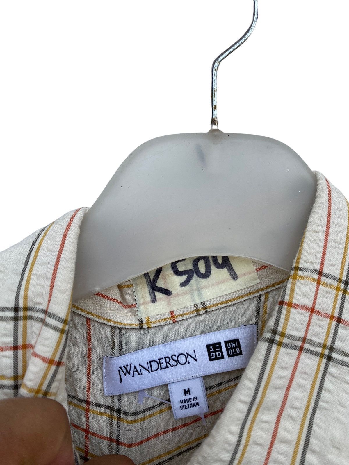 JW Anderson × Uniqlo Jw Anderson X Uniqlo Checkered Shirt Size US M / EU 48-50 / 2 - 3 Thumbnail