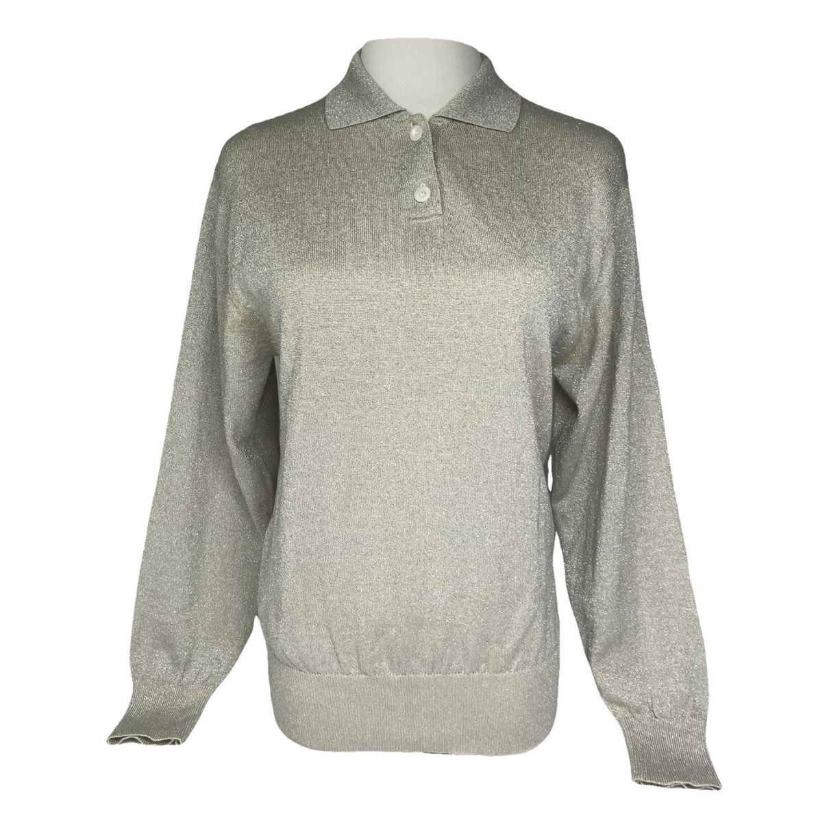 Other Dior Homme Silver Cotton Knitwear & Sweatshirt Size S / US 4 / IT 40 - 1 Thumbnail