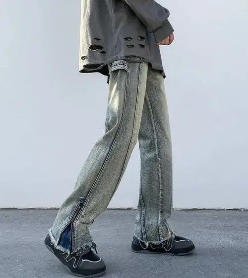 Designer × Japanese Brand × Vintage New High Street Men Jean Streetwear Size US 31 - 2 Thumbnail