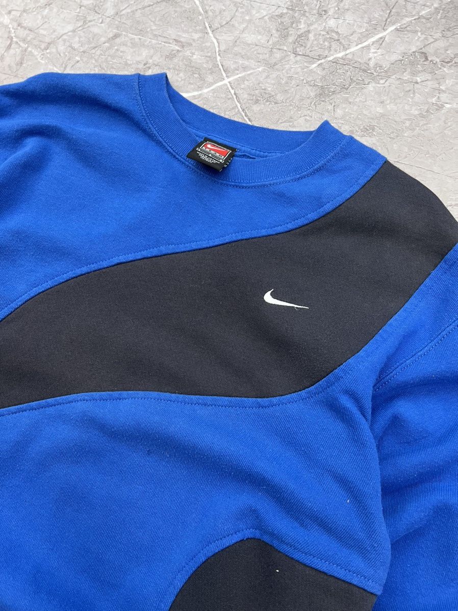 Nike × Vintage SALE Custom Reworked Nike Sweatshirt Crewneck Y2K Streetwear Size US M / EU 48-50 / 2 - 5 Thumbnail