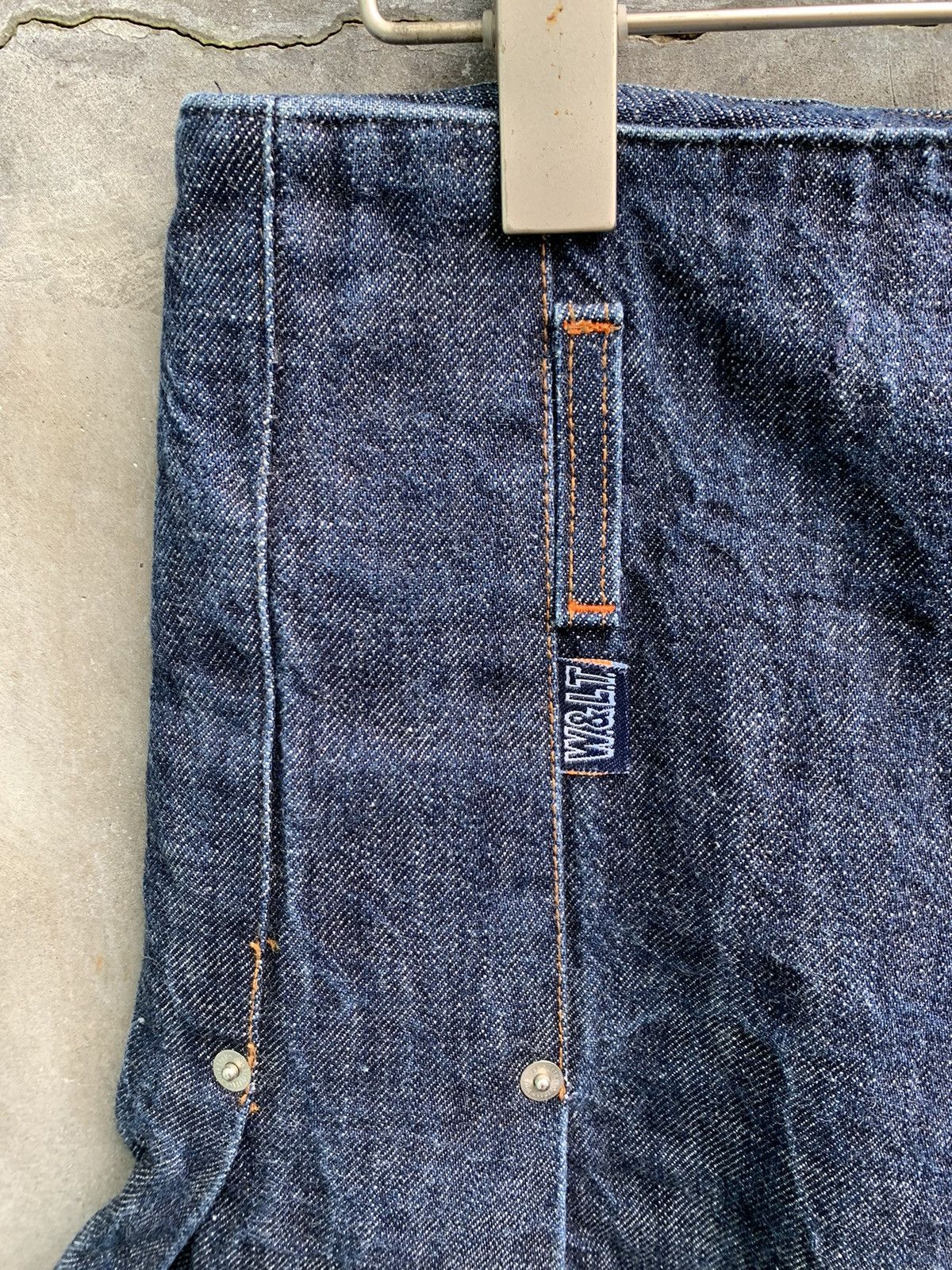 W&LT Flared Midi Denim Skirt Size 28" / US 6 / IT 42 - 5 Thumbnail