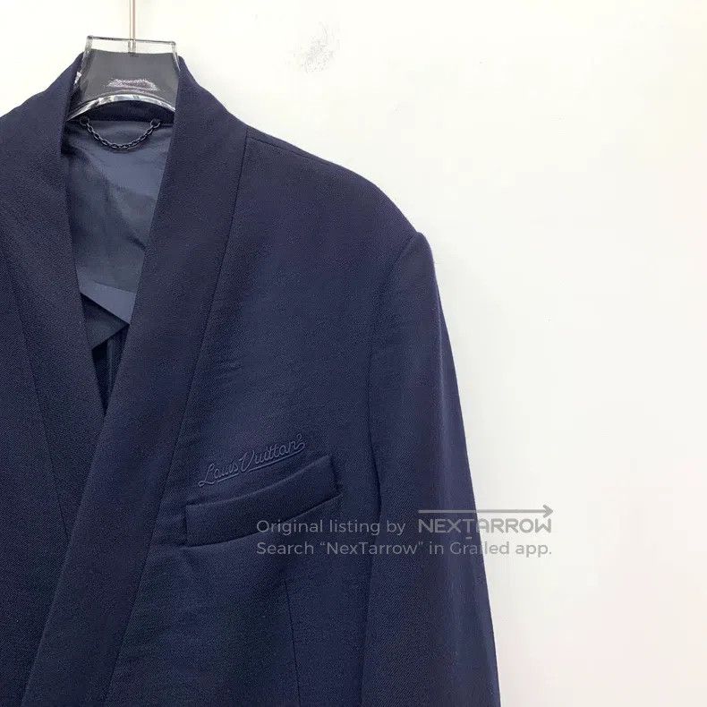 Louis Vuitton Louis Vuitton 22 blue logo monogrammed embroidered sheep-h Size US M / EU 48-50 / 2 - 3 Thumbnail