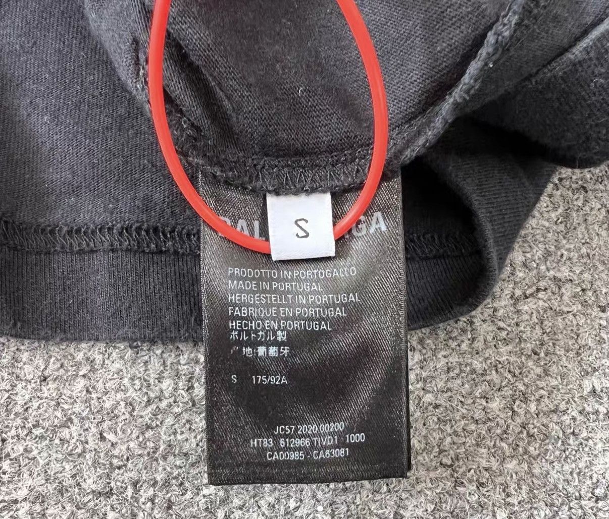 Balenciaga Balenciaga 24/7 Short Sleeve T-Shirt J16 Size US S / EU 44-46 / 1 - 6 Thumbnail