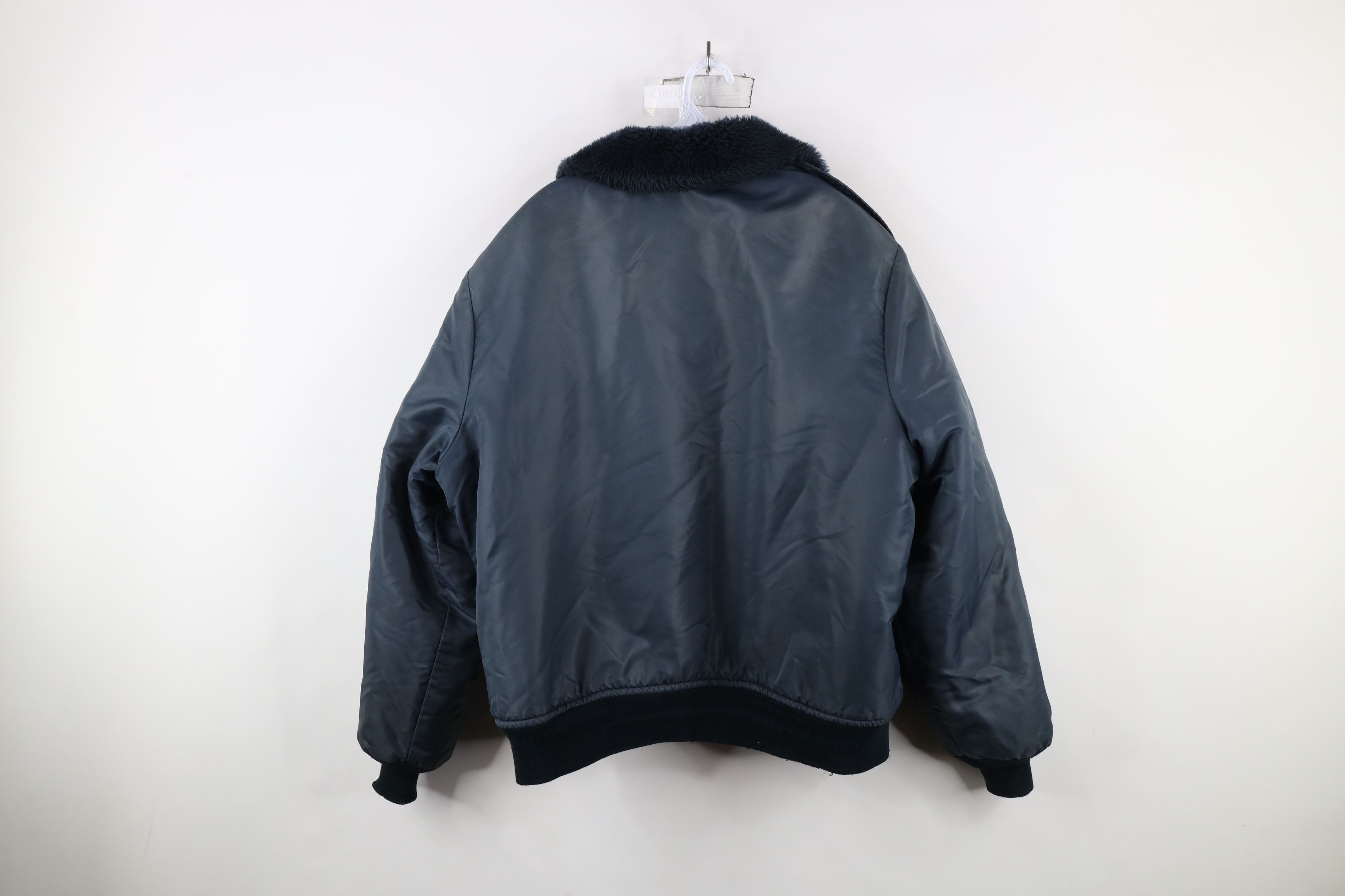 Dickies × Vintage Vintage 70s 80s Dickies Fleece Lined Bomber Jacket USA Size US L / EU 52-54 / 3 - 13 Thumbnail