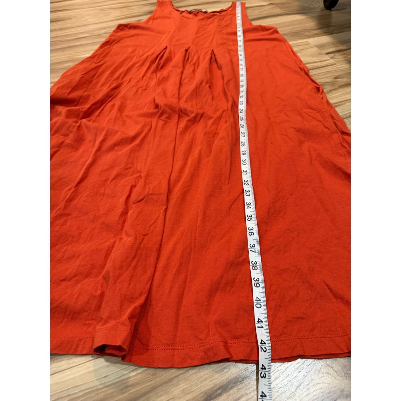 Guru Gudrun Sjoden tank burn orange dress pockets size Large Size L / US 10 / IT 46 - 8 Thumbnail