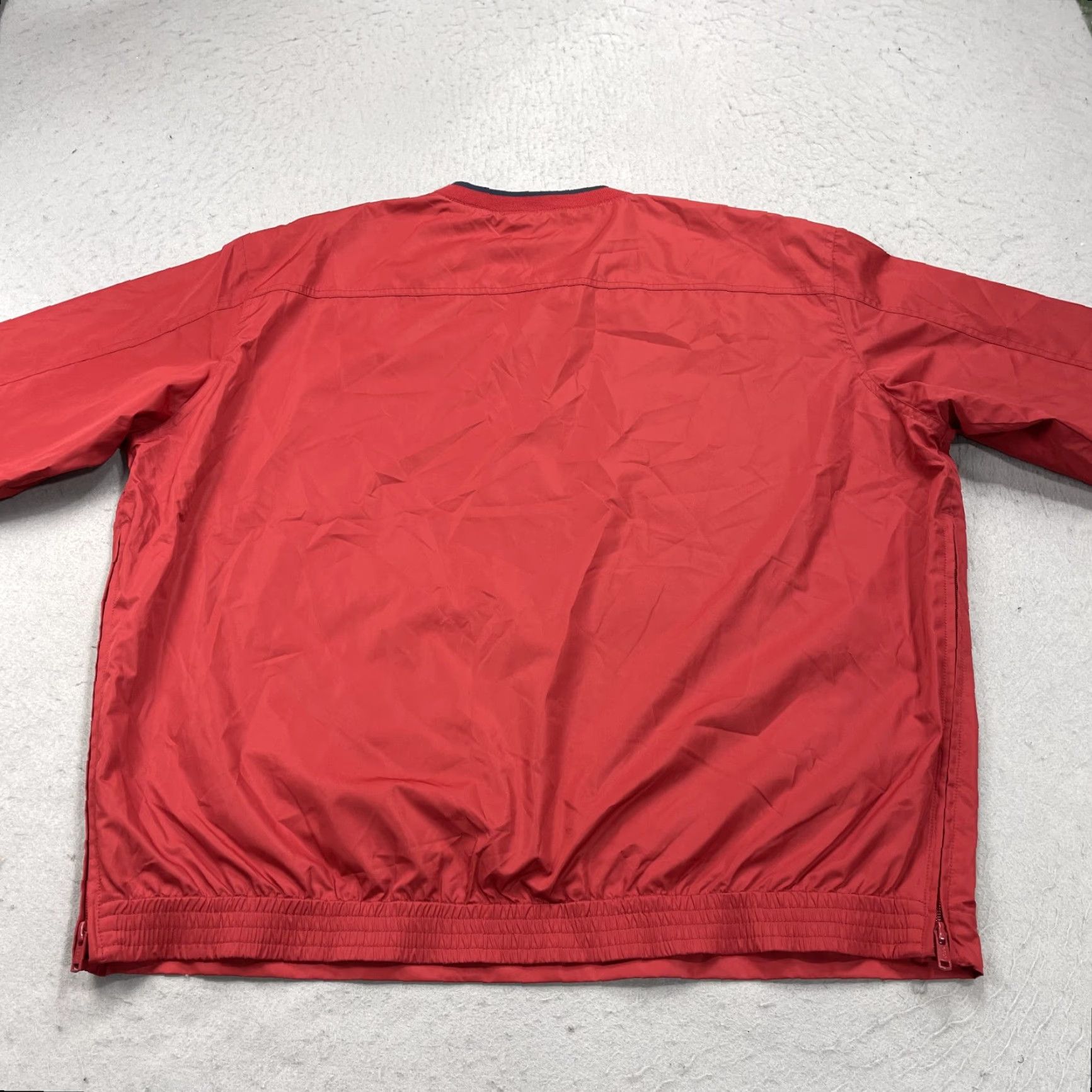 Vintage VINTAGE Polo Golf Jacket Mens L Red Windbreaker 90s Golf Logo Softshell Nylon Polyester Lightweight Size US L / EU 52-54 / 3 - 5 Thumbnail