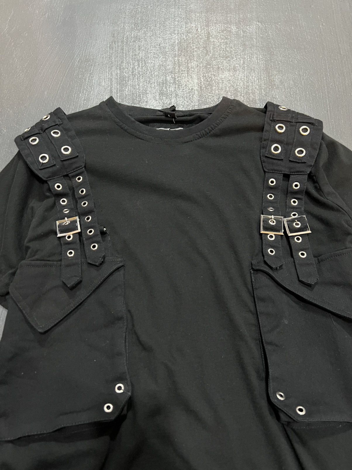 Japanese Brand Vixxsin Punk Style Utilitarian Style T-Shirt Size US L / EU 52-54 / 3 - 8 Thumbnail