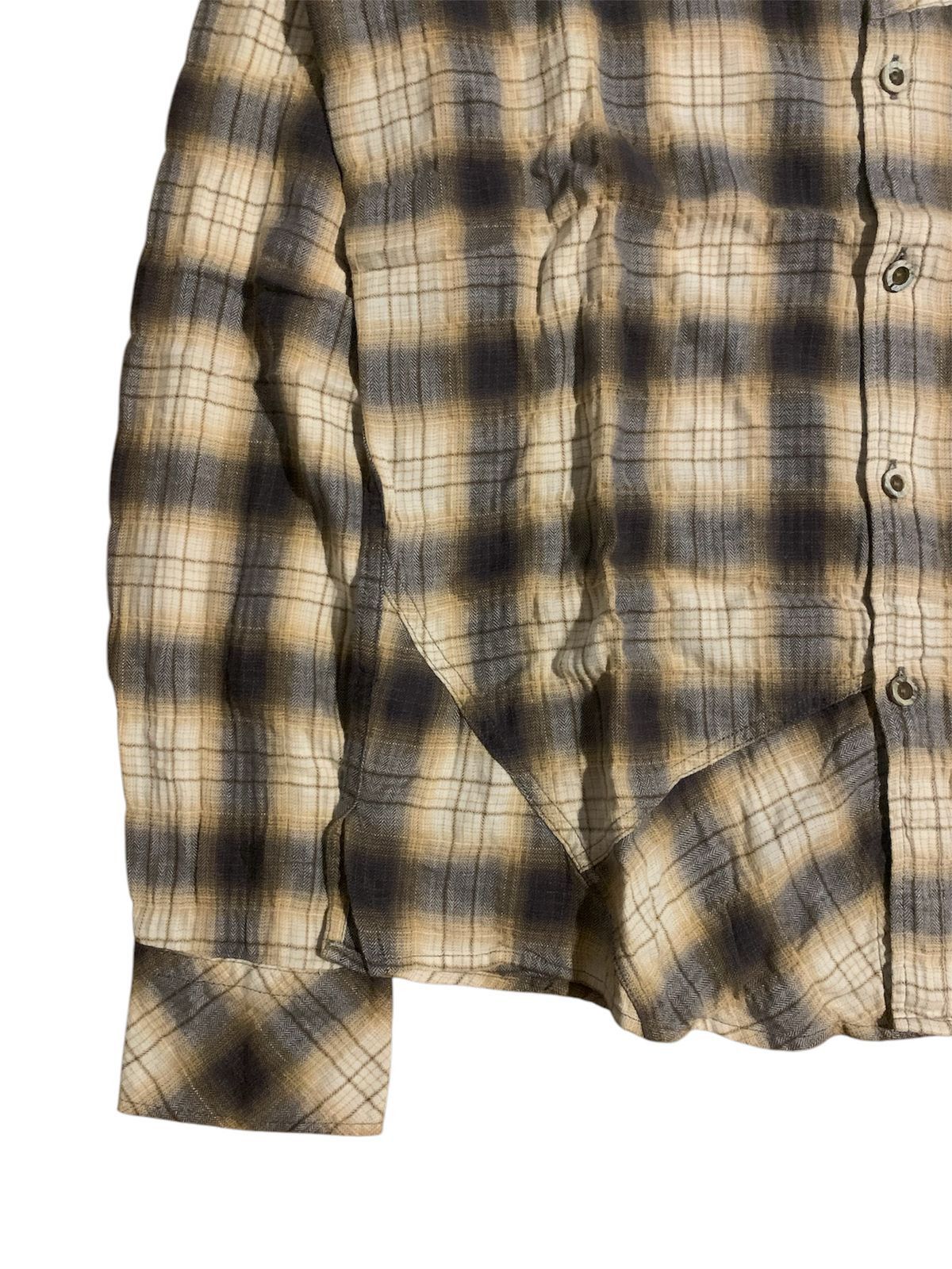 Tornado Mart SOLD • 2000s Tornado Mart asymmetric shirt punk vikeistyel Size US L / EU 52-54 / 3 - 4 Thumbnail