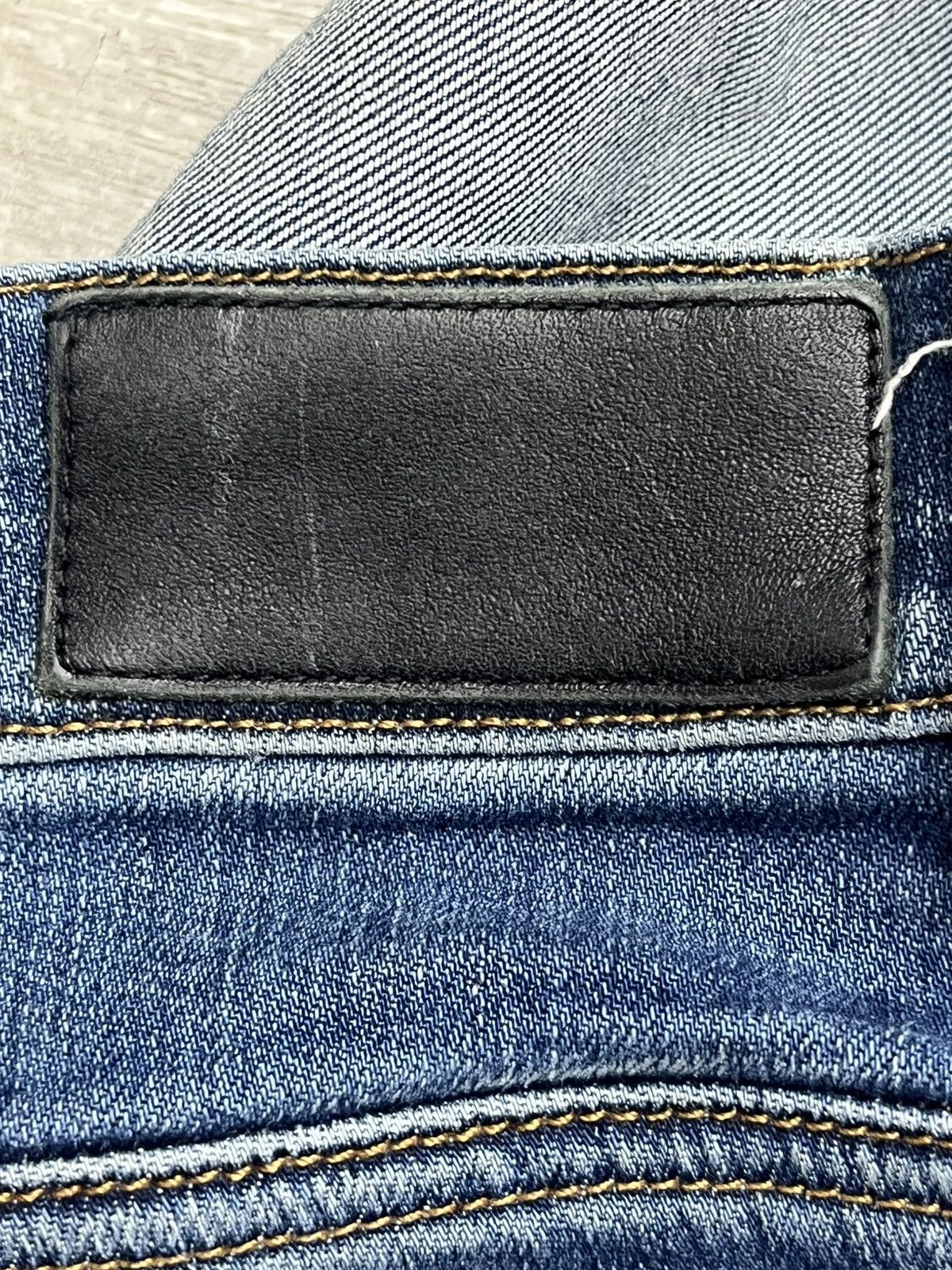 Amiri Amiri MX1 skinny jeans in a blue indigo wash Size US 34 / EU 50 - 5 Thumbnail