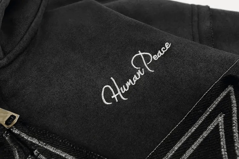 Japanese Brand × Vintage Embroidered Star Patch Jacket Hoodie Size US XL / EU 56 / 4 - 9 Thumbnail