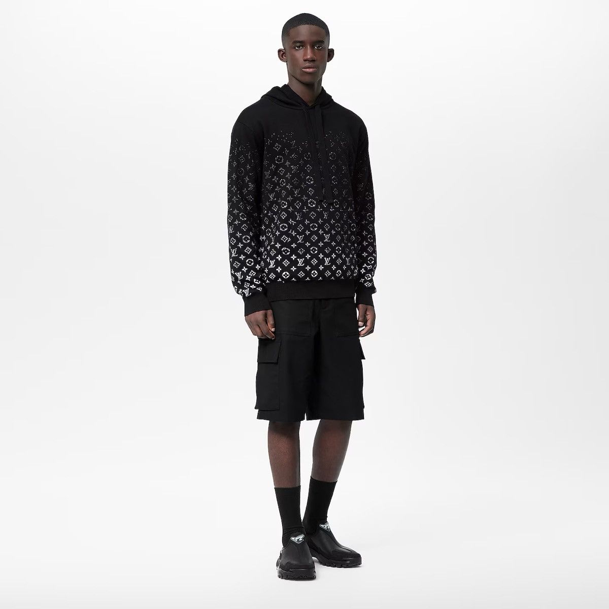 Louis Vuitton Louis Vuitton - Virgil Abloh -AW22 Gradient Monogram Hoodie Size US M / EU 48-50 / 2 - 24 Thumbnail
