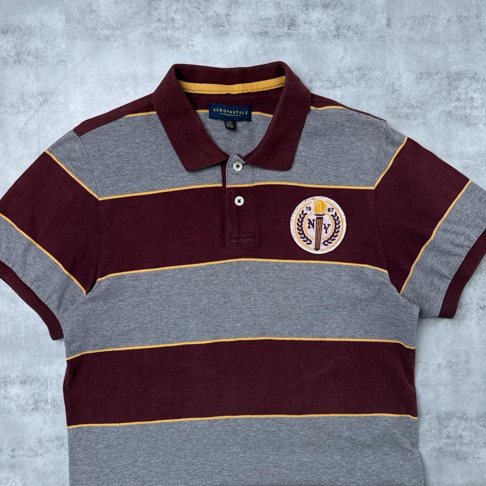 Aeropostale Y2K Aeropostale 00s Polo shirt Size US L / EU 52-54 / 3 - 4 Thumbnail