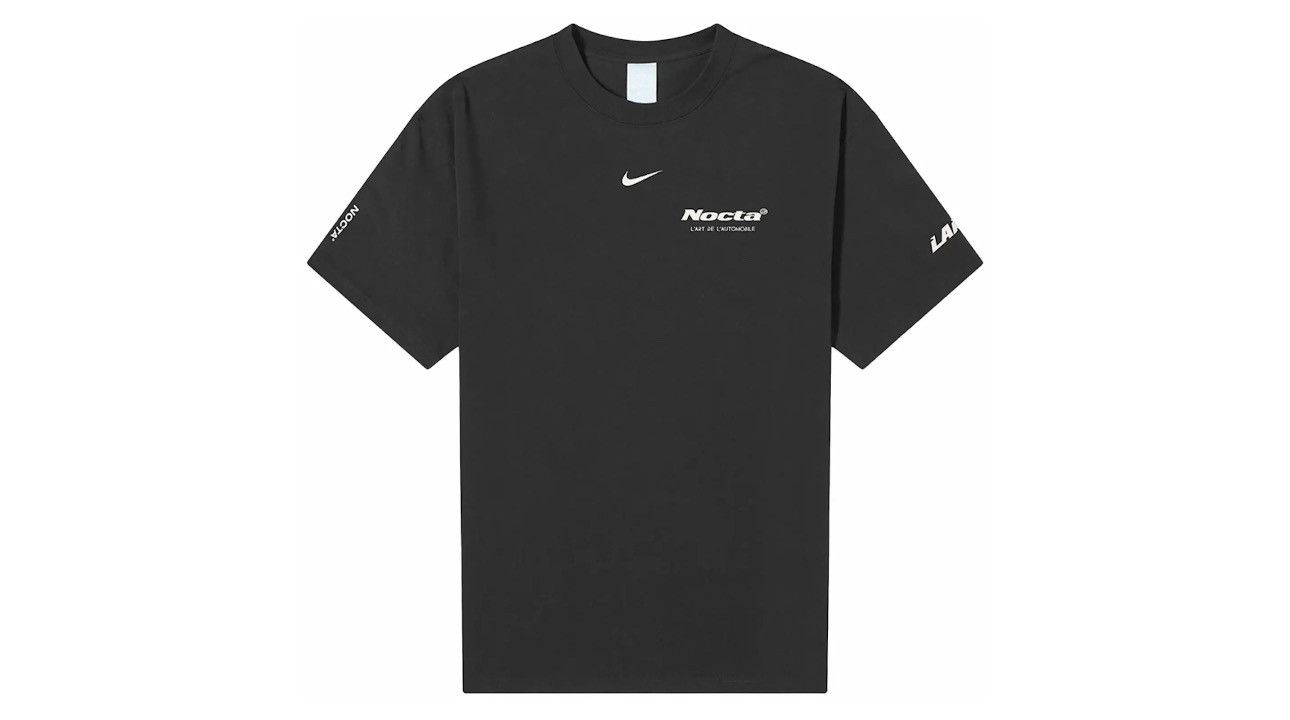 image of Drake x Nike Nocta L’Art Burrow Tee in Black, Men's (Size XL)