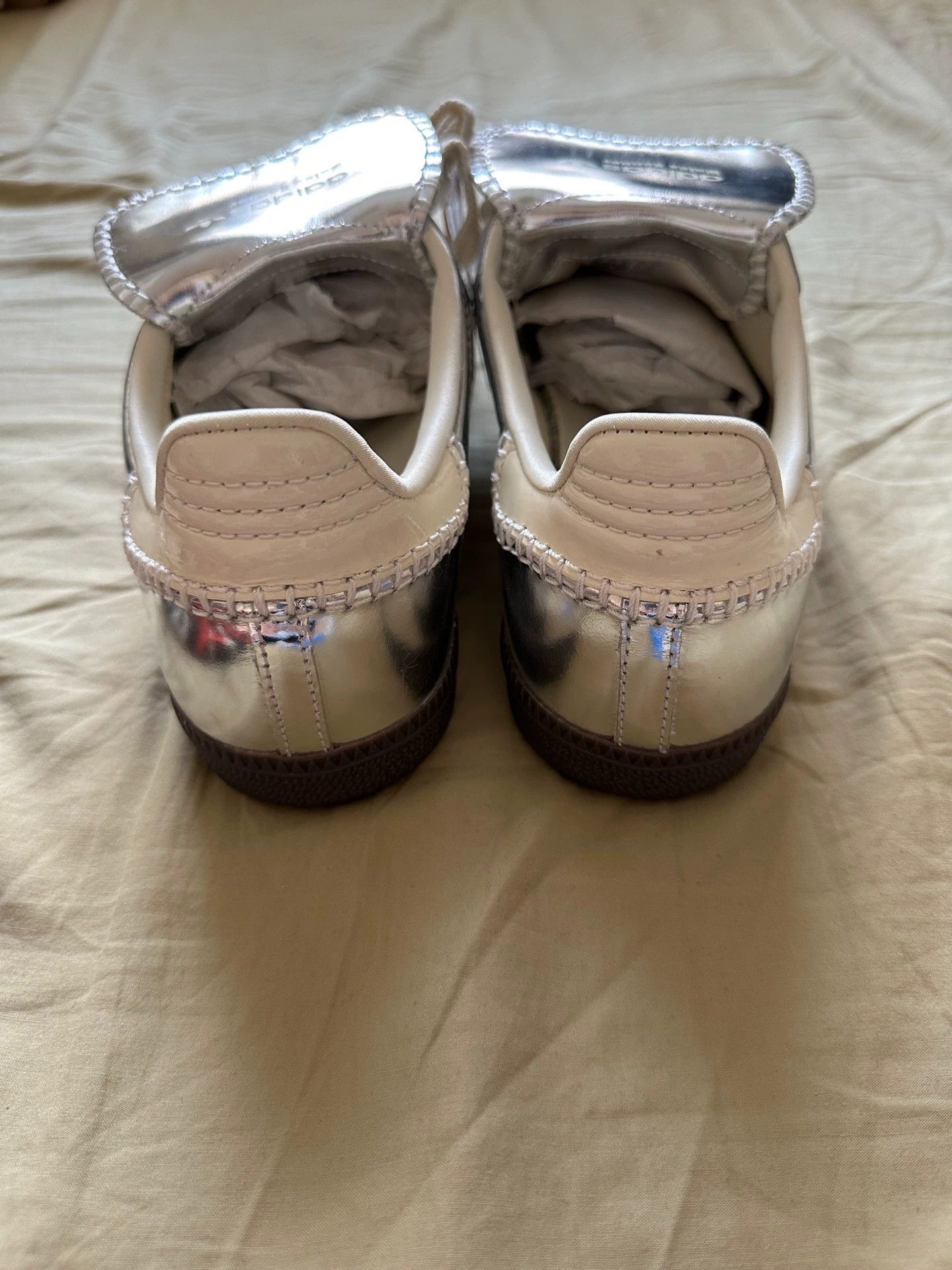 Wales Bonner Wales Bonner x adidas Samba Liquid Silver Super 44 Size US 10 / EU 43 - 6 Thumbnail