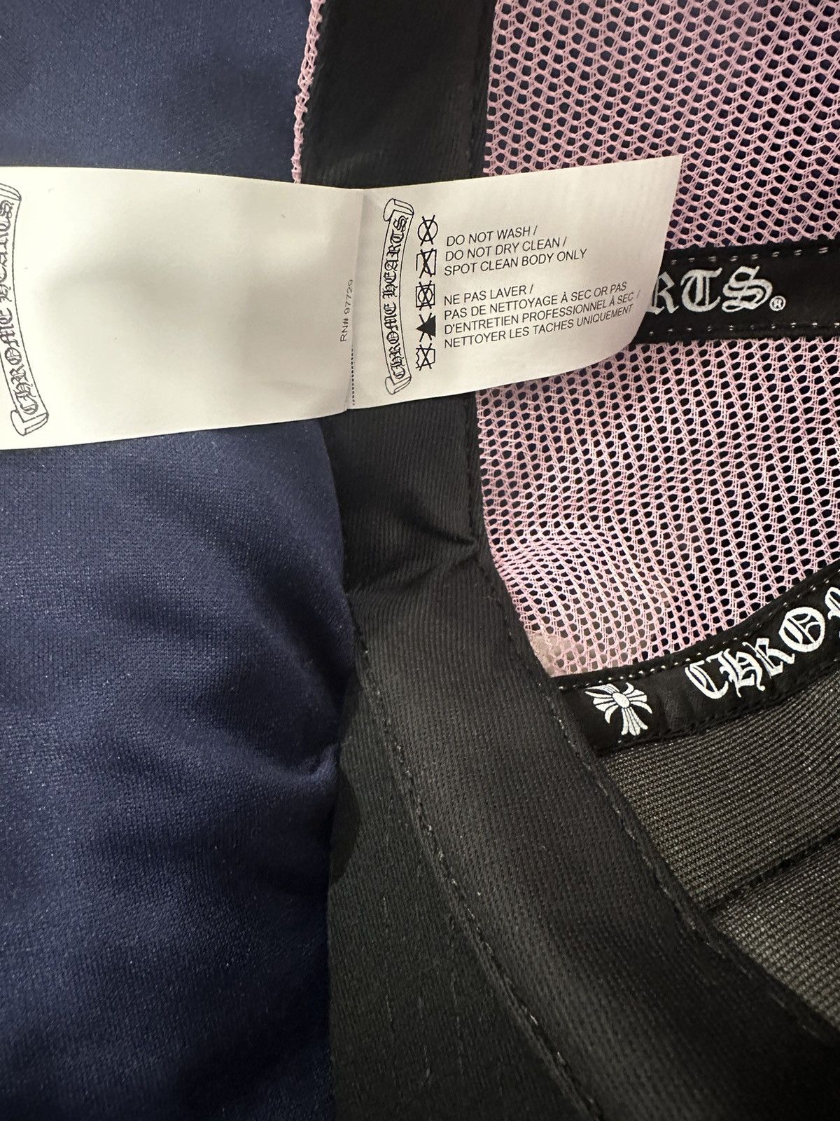Chrome Hearts Chrome Hearts Hollywood CH Trucker Black/Pink RARE Size ONE SIZE - 5 Thumbnail