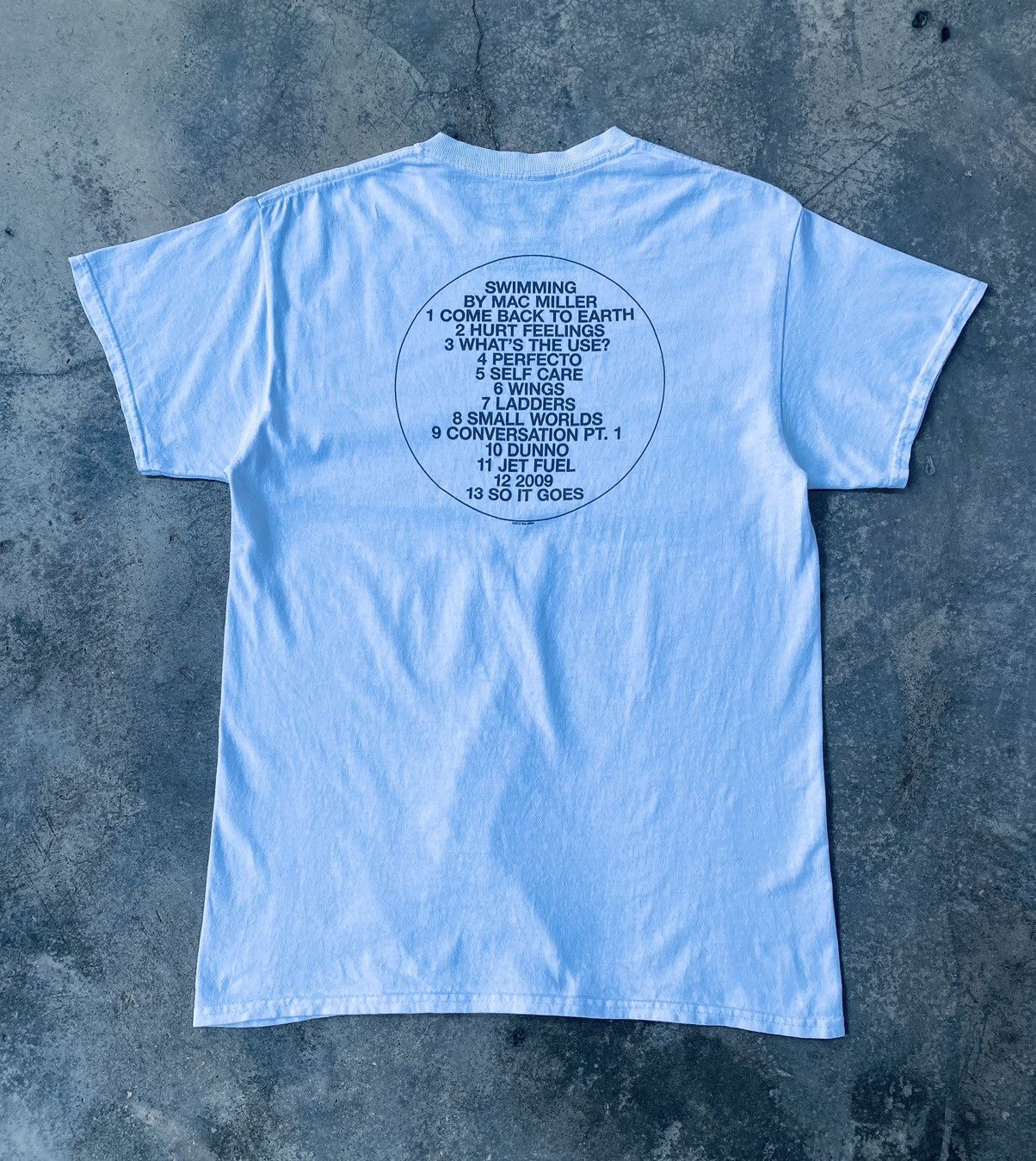 Rap Tees Vintage Y2k Mac Miller Last Album Swimming Rap Tees - Rip Size US M / EU 48-50 / 2 - 2 Thumbnail