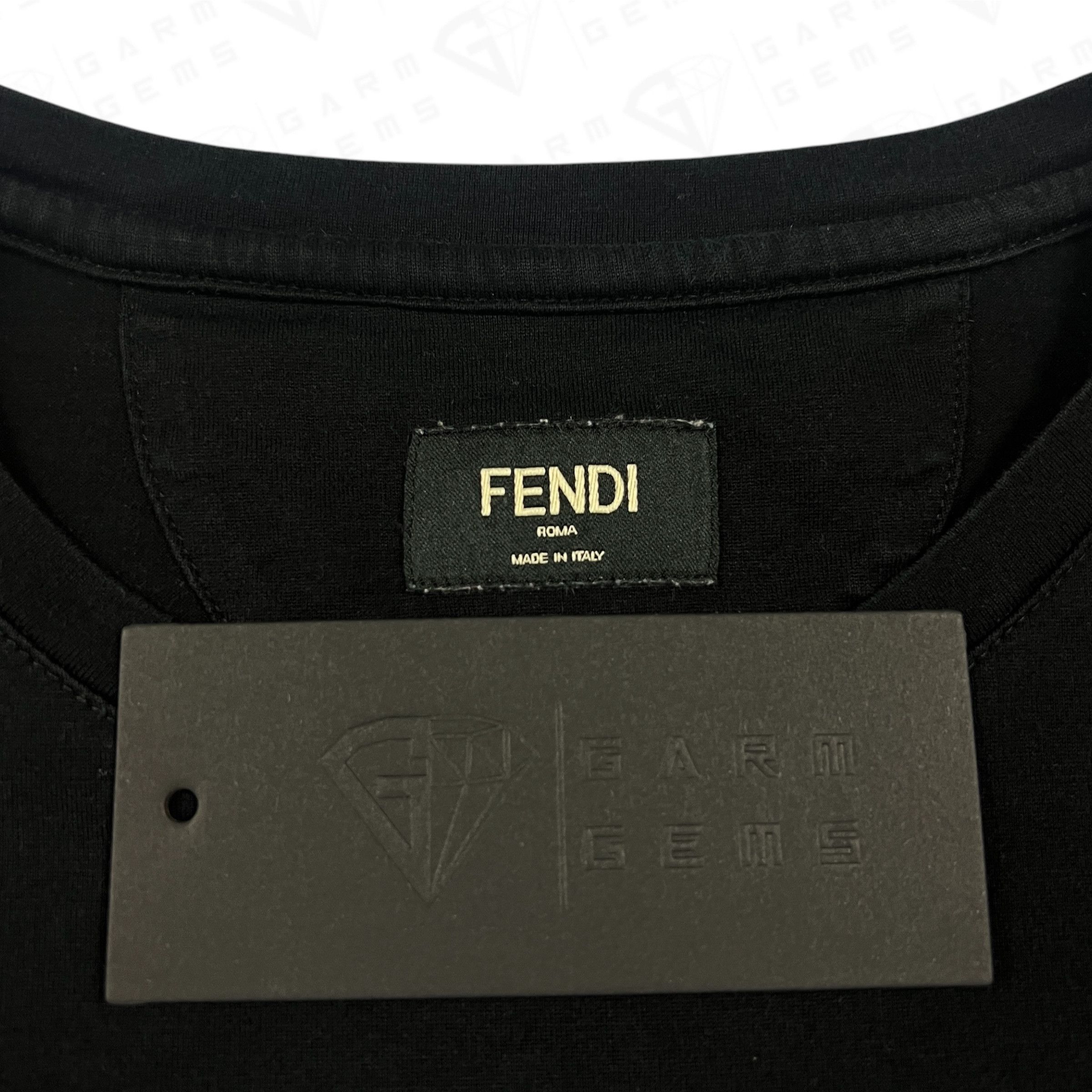Fendi Fendi Scales Logo T-Shirt Size US M / EU 48-50 / 2 - 4 Thumbnail
