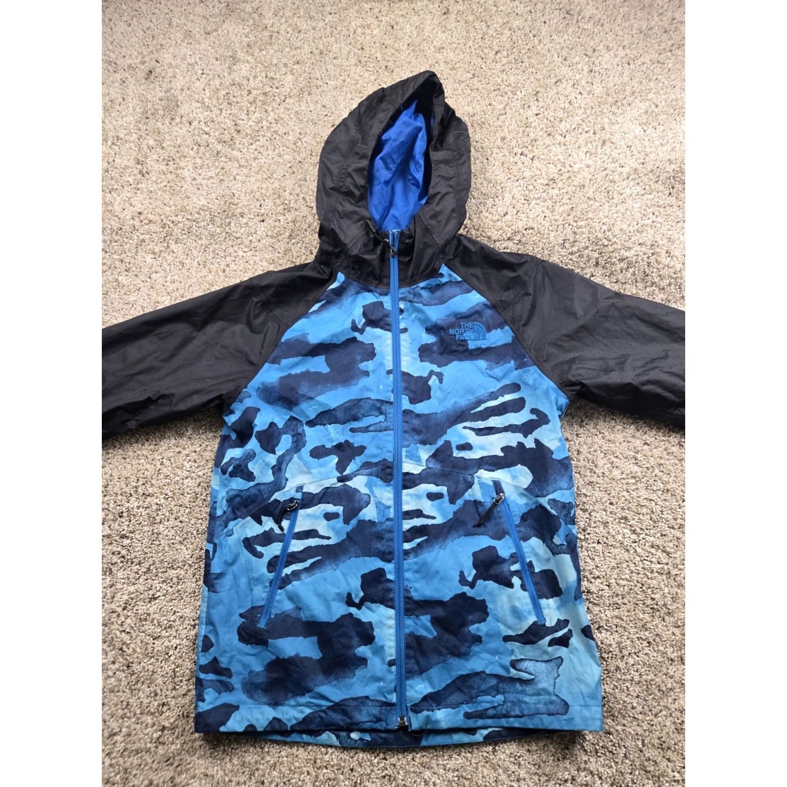 The North Face The North Face DryVent Jacket Mens Small Black Hooded Shell Full Zip Pockets Size US L / EU 52-54 / 3 - 4 Thumbnail