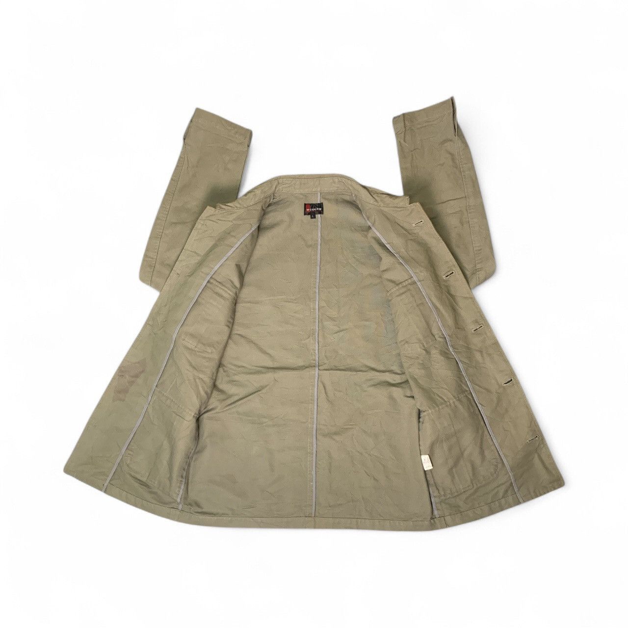 Japanese Brand Rare Design Moderm The Mature Dignity Coats Size US L / EU 52-54 / 3 - 3 Thumbnail