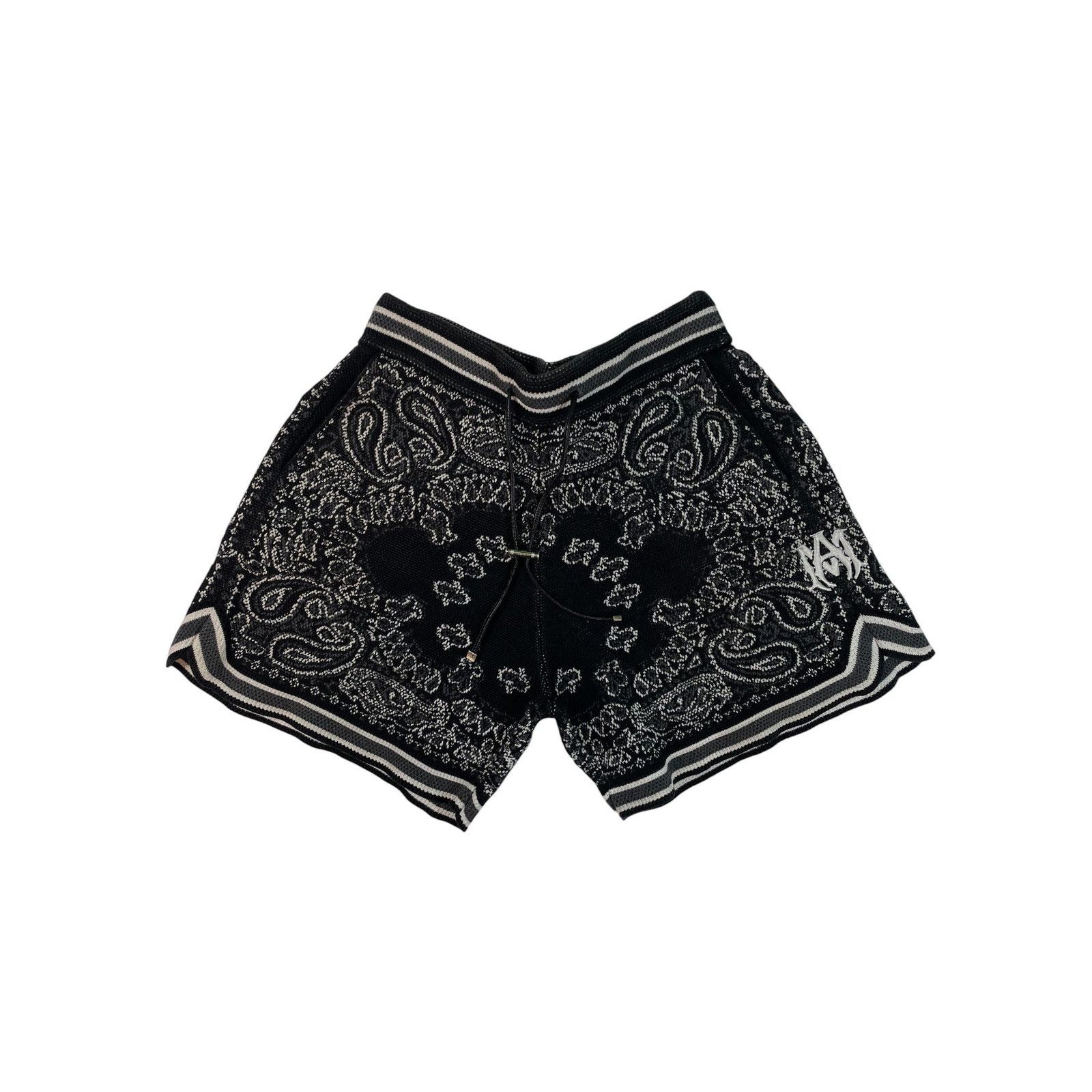 Amiri Amiri 'Paisley' Black Short Size M / US 6-8 / IT 42-44 - 1 Thumbnail