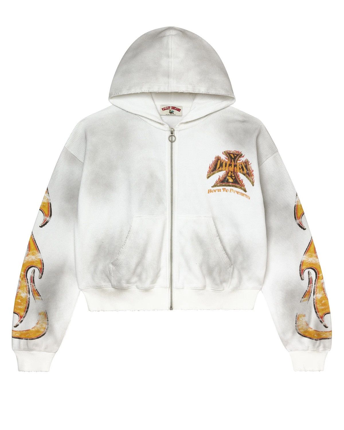 Vale Vale Forever White Reborn Waffle Zip Up Valley Dreams Size US XL / EU 56 / 4 - 1 Thumbnail