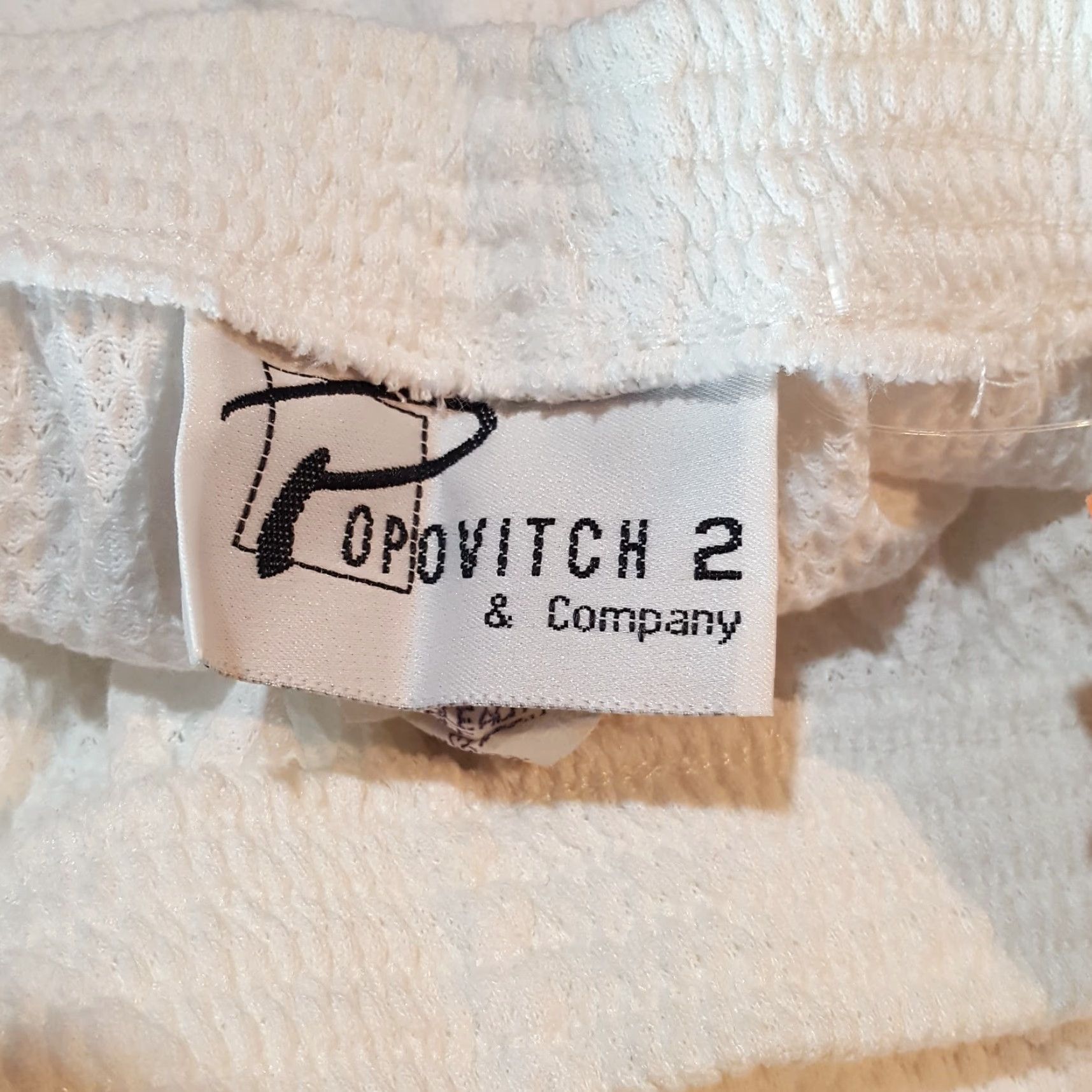 Vintage VINTAGE Popovitch White 2X Elastic Waist Basketball Jersey Shorts Women's Athletic Casual 90s Basketball Womens Size XXL / US 16-18 / IT 52-54 - 5 Thumbnail