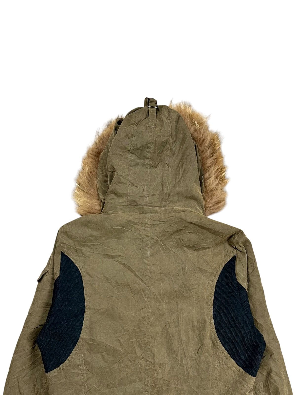 BUFFALO BOBS 2000s Berning-Sho- Apocalypse Style Fur Hoodie Parka Size US M / EU 48-50 / 2 - 8 Thumbnail