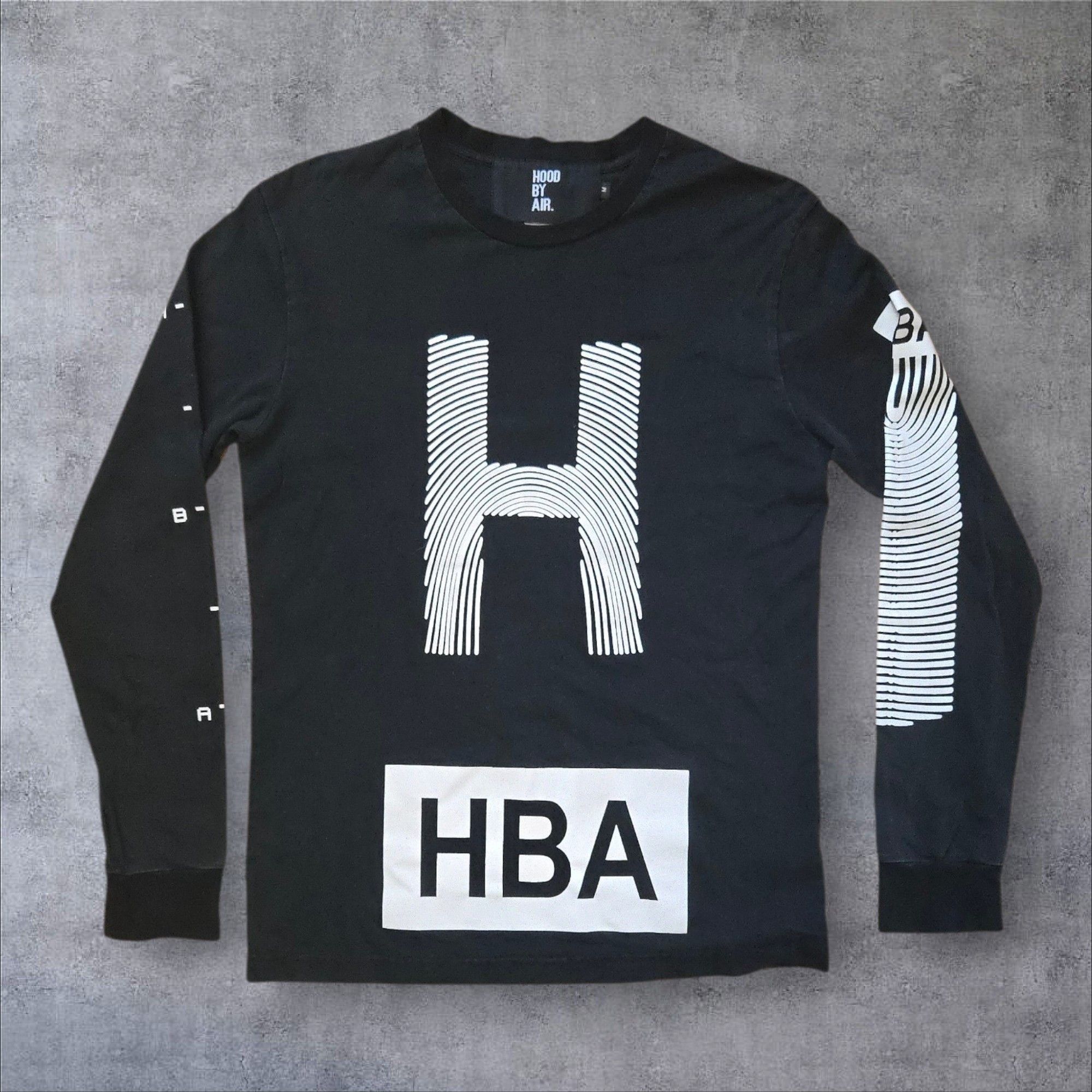 Hood By Air HBA Back Spine Long T | Grailed