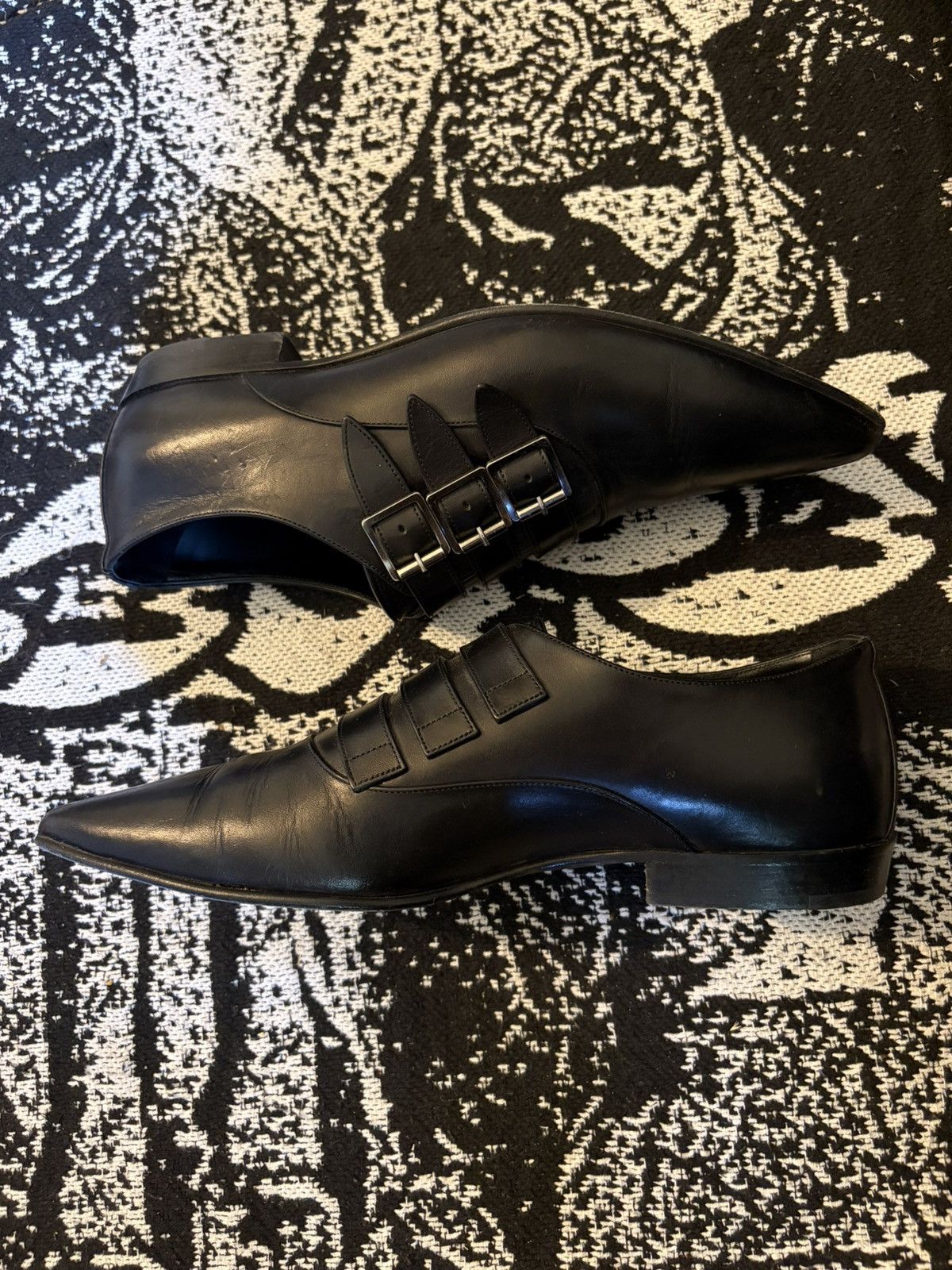 Saint Laurent Paris Saint Laurent Belt Strap Derby Size US 8 / EU 41 - 4 Thumbnail