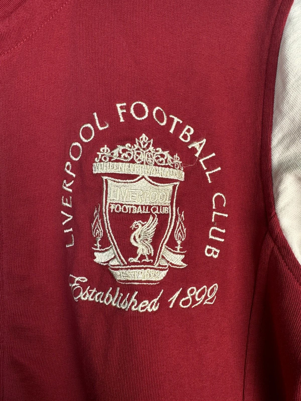 Vintage Liverpool FC Veste Femme Originale YNWA LFC - Size 16 Size US M / EU 48-50 / 2 - 3 Thumbnail