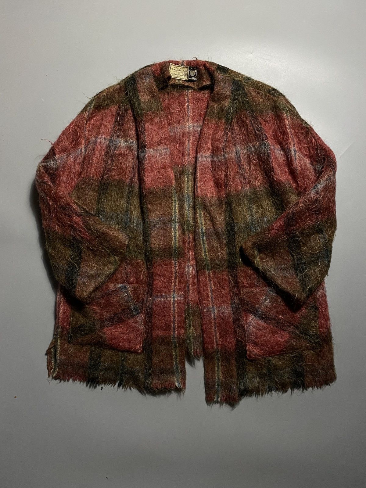Vintage Andrew Stewart 1960s very rare MOHAIR coat vintage Size M / US 6-8 / IT 42-44 - 2 Thumbnail
