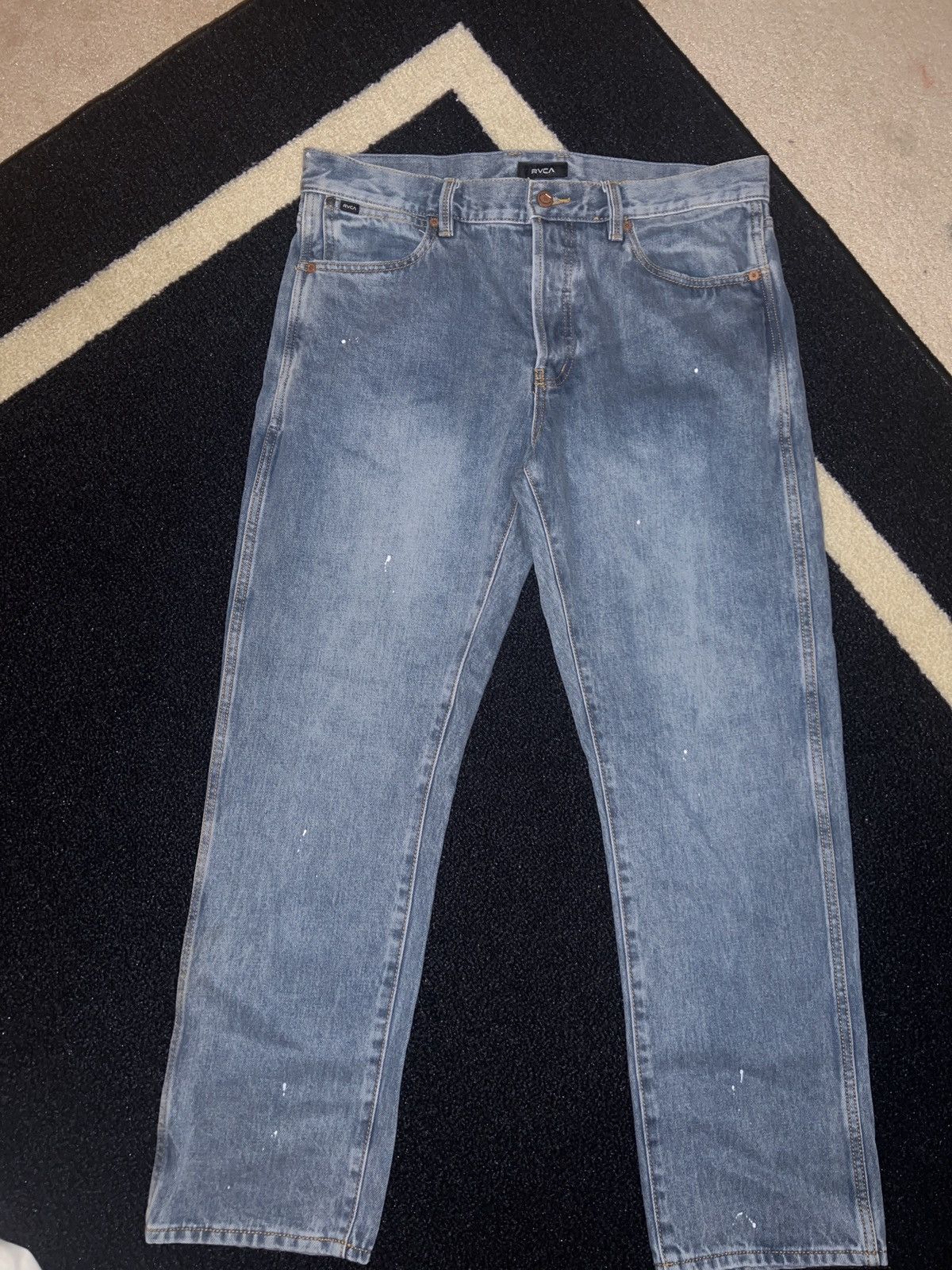 RVCA New Dawn - Straight Fit Jeans for Men Size US 33 - 1 Thumbnail