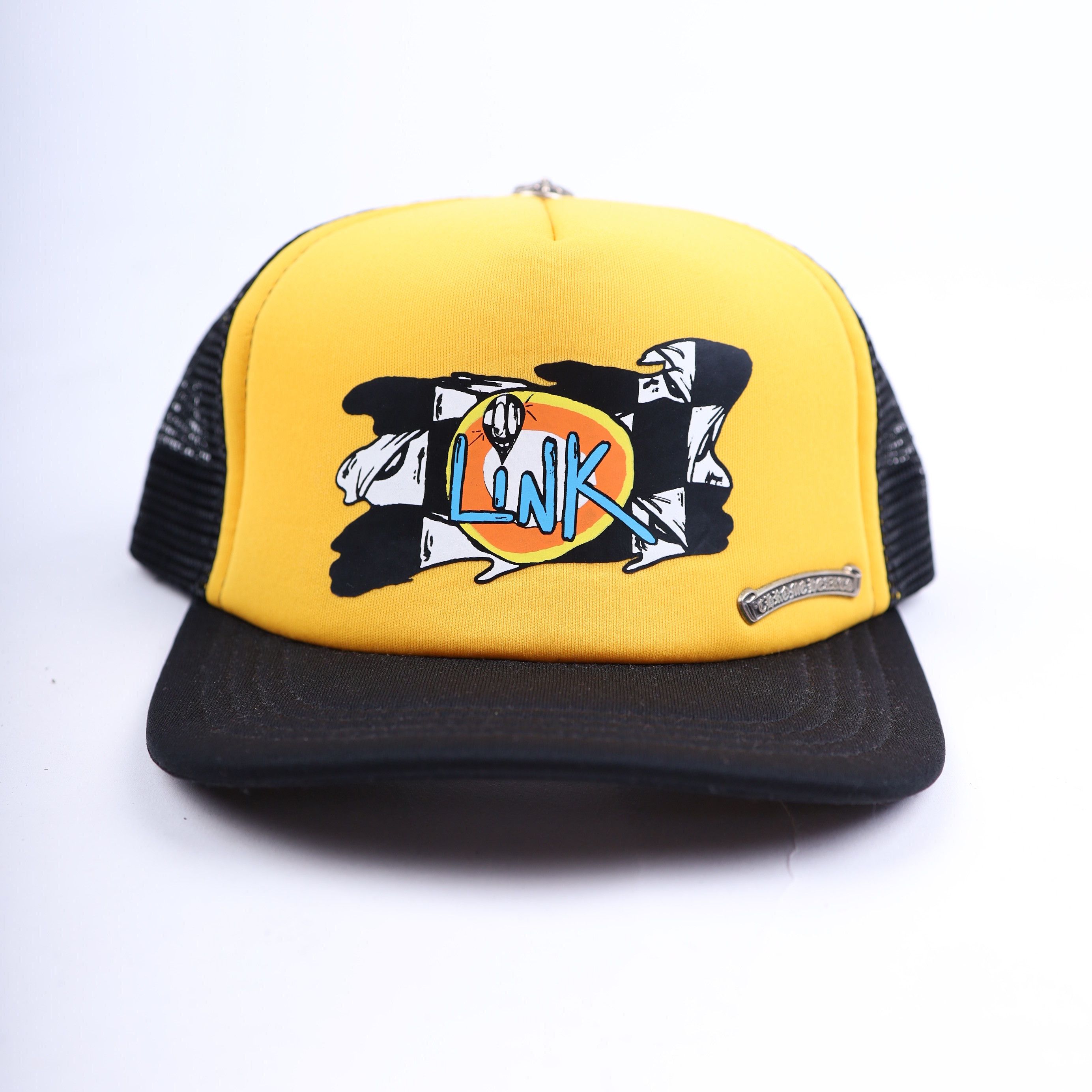 Chrome Hearts CH Sex Records Link Trucker Hat Size ONE SIZE - 1 Thumbnail