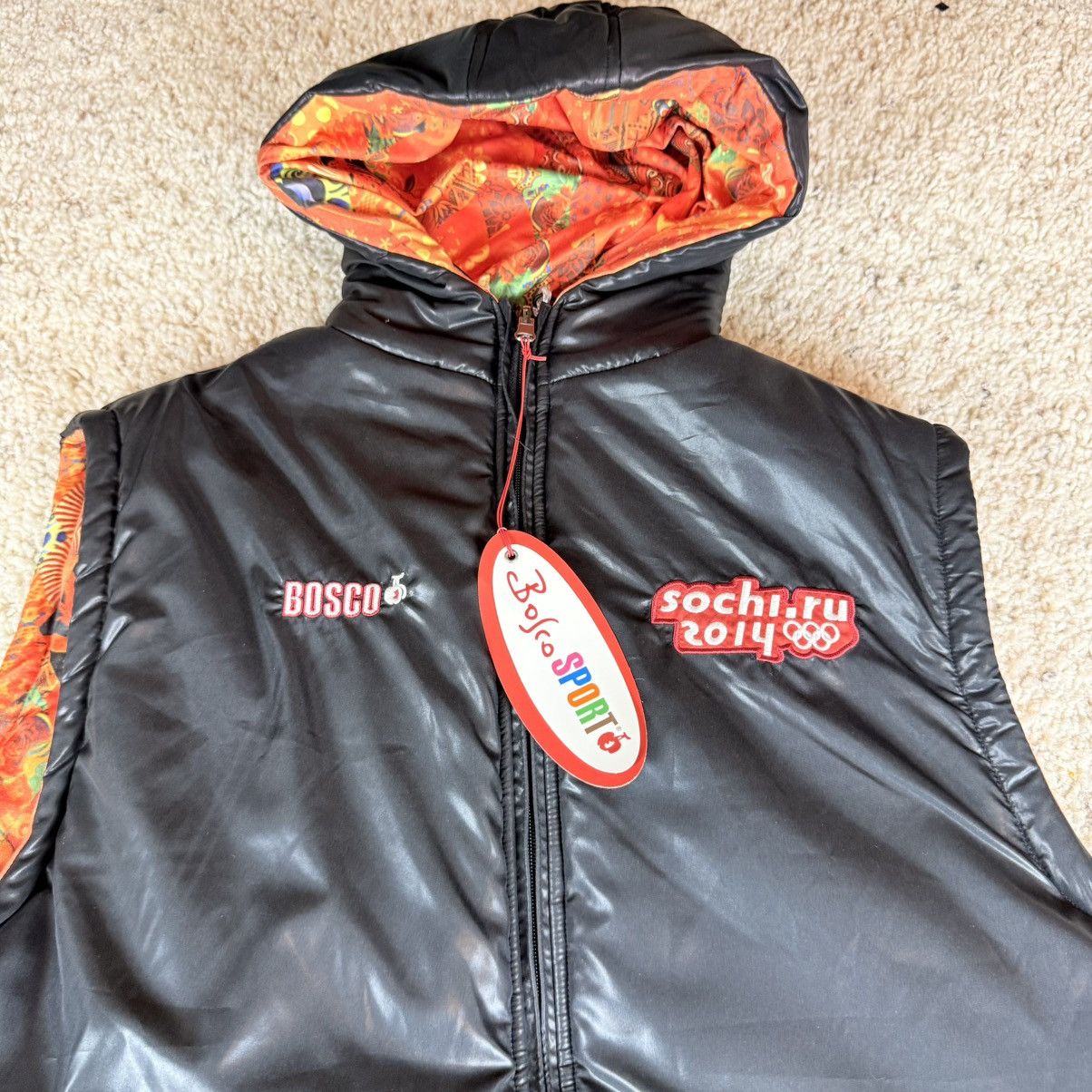 Other 2014 Sochi Olympics Russian Team Reversible Vest Size US XXL / EU 58 / 5 - 1 Thumbnail