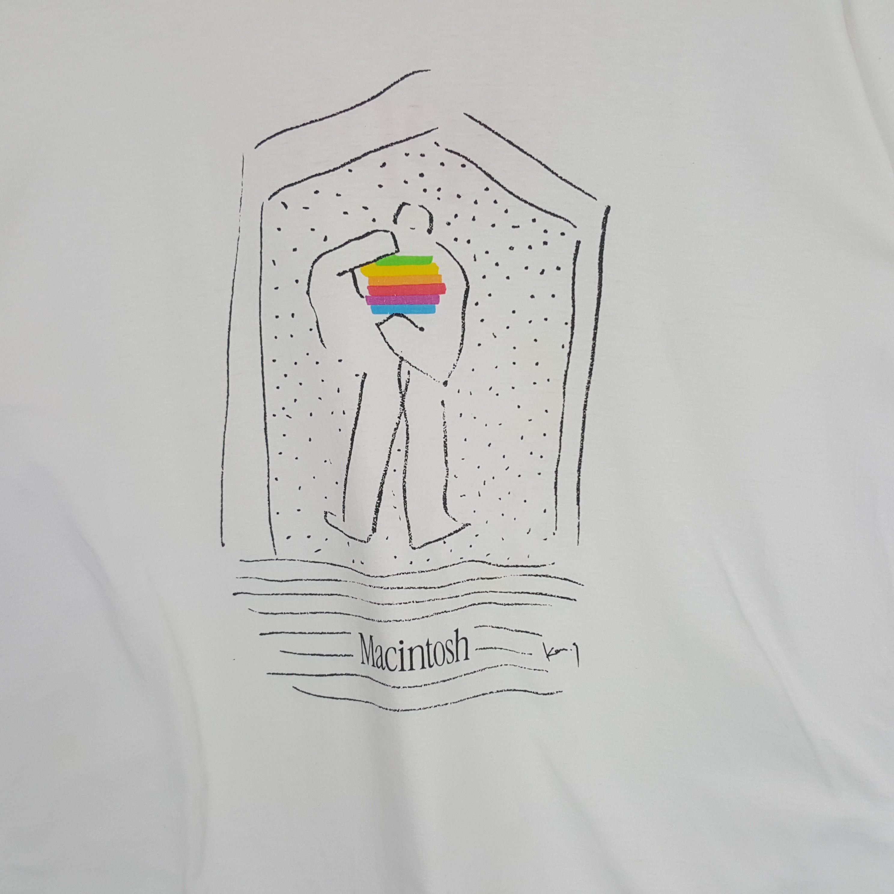 Apple × Vintage Vintage Macintosh by Apple American Gadget Tshirt Size US M / EU 48-50 / 2 - 2 Thumbnail