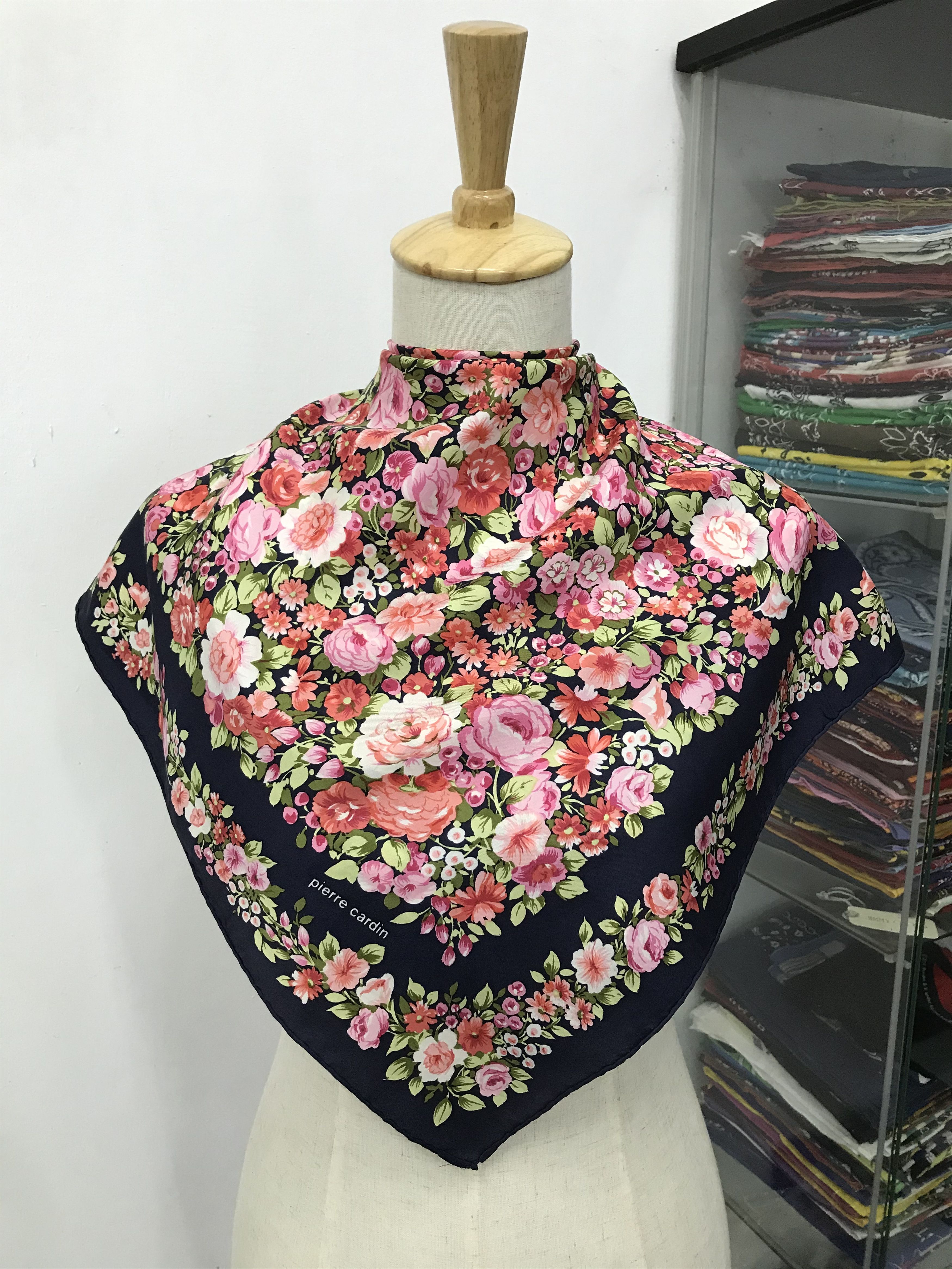 Pierre Cardin Vintage Pierre Cardin Silk Scarf Size ONE SIZE - 2 Thumbnail