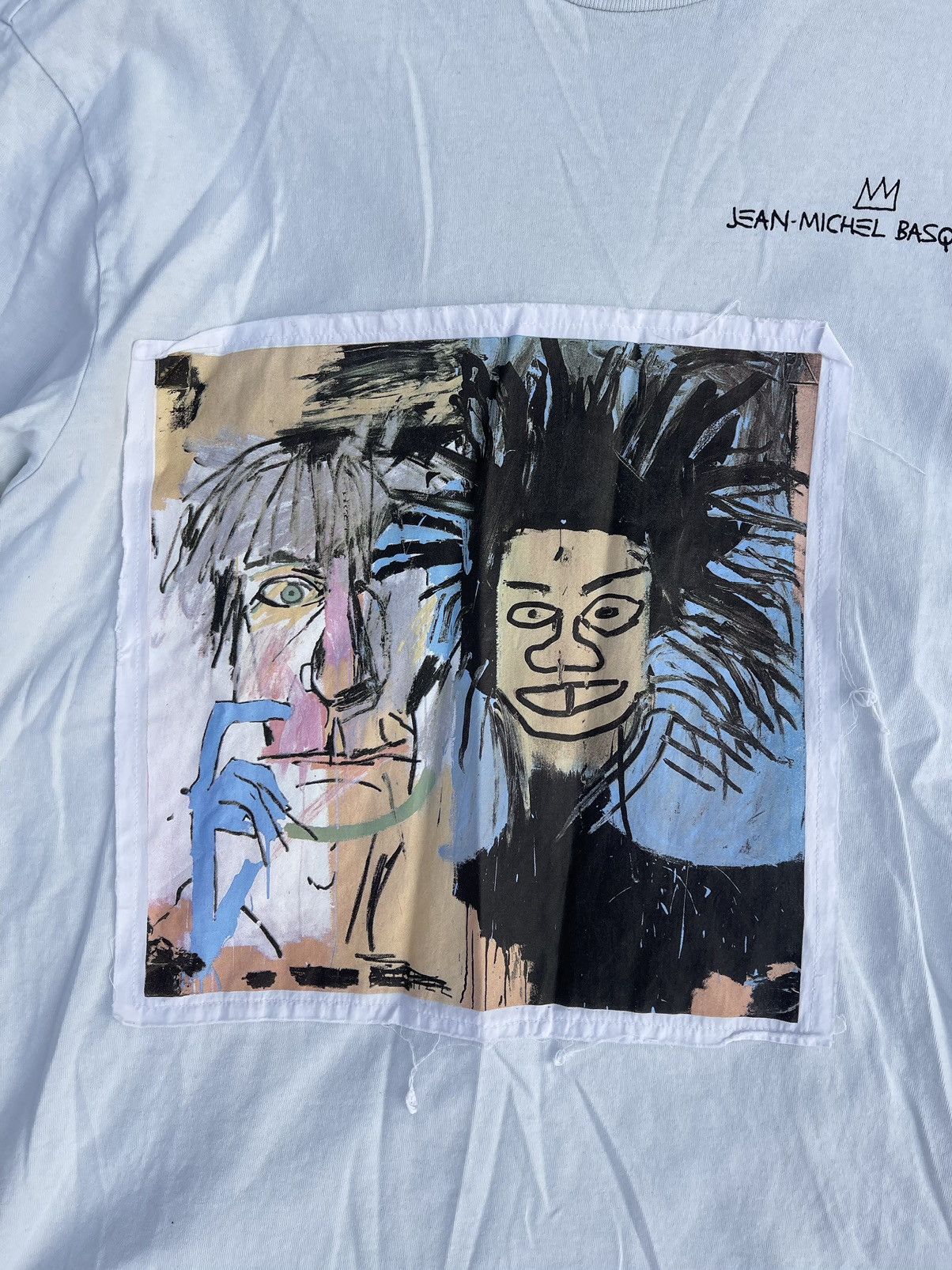 Andy Warhol × Jean-Michel Basquiat Bershka Jean-Michel Basquiat Andy Warhol T Shirt Size US M / EU 48-50 / 2 - 5 Thumbnail