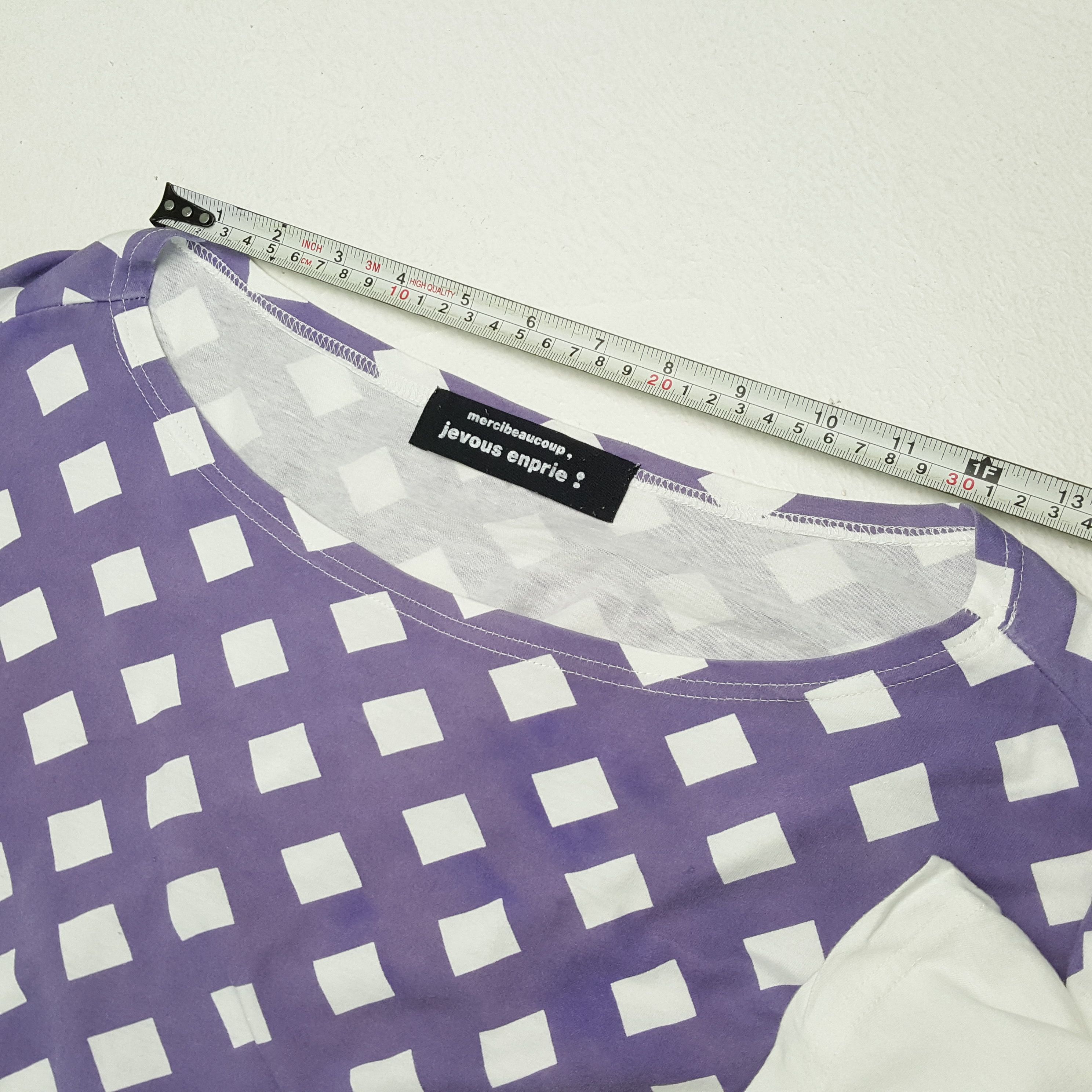 Issey Miyake × Vintage × mercibeaucoup MERCIBEAUCOUP JEVOUS ENPRIE Japanese Designer Tshirt Size XXL / US 16-18 / IT 52-54 - 8 Thumbnail