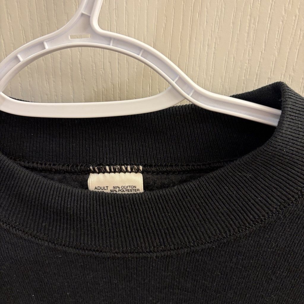 Fruit Of The Loom Fiddler on the Roof Black Vintage MADE IN USA Sweatshirt XL Size US XL / EU 56 / 4 - 4 Thumbnail