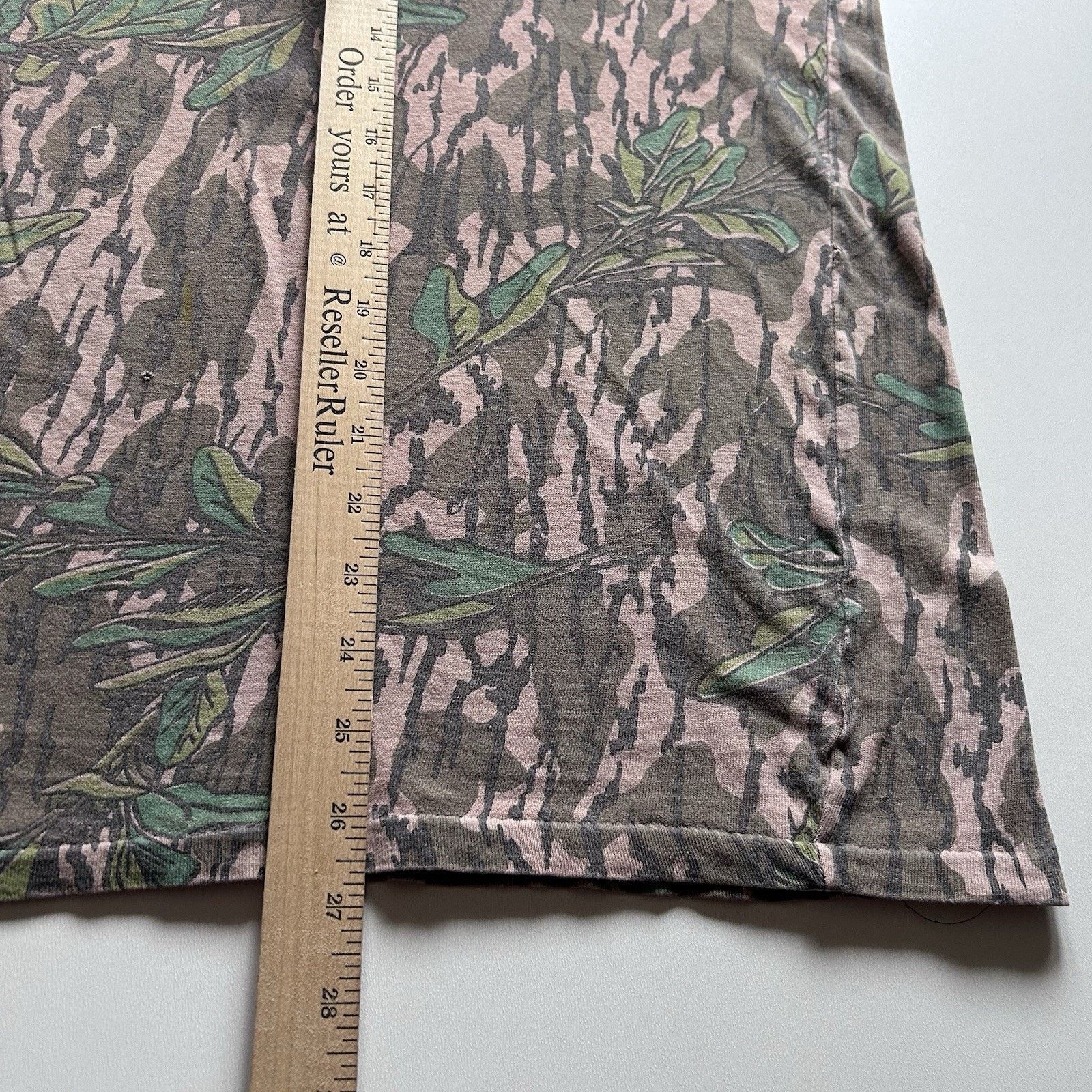 Realtree Vintage 90s Real Tree Bark Camo Pocket T Shirt Large Boxy Size US L / EU 52-54 / 3 - 10 Thumbnail
