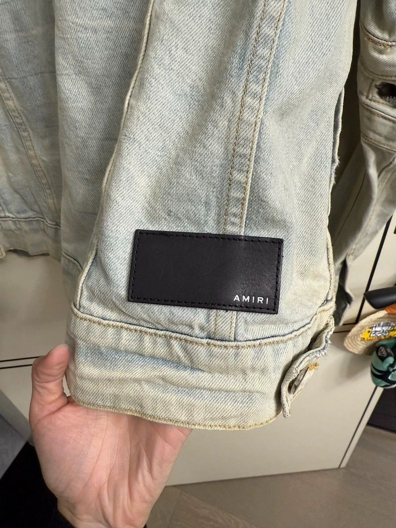 Amiri Amiri classic made old denim jacket-2506 Size US L / EU 52-54 / 3 - 7 Thumbnail