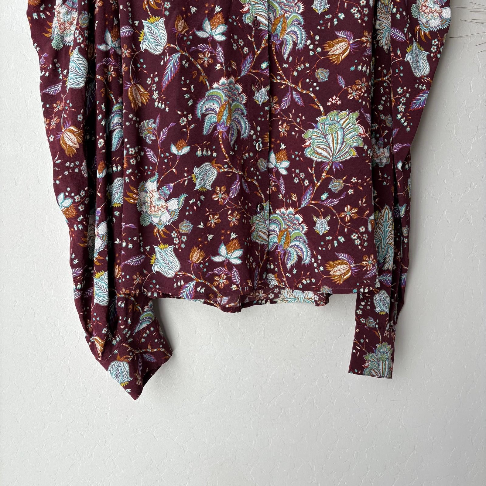 Ulla Johnson Ulla Johnson Dara Floral Ruffle Neck Long Sleeve Top Size 8 Size M / US 6-8 / IT 42-44 - 5 Thumbnail