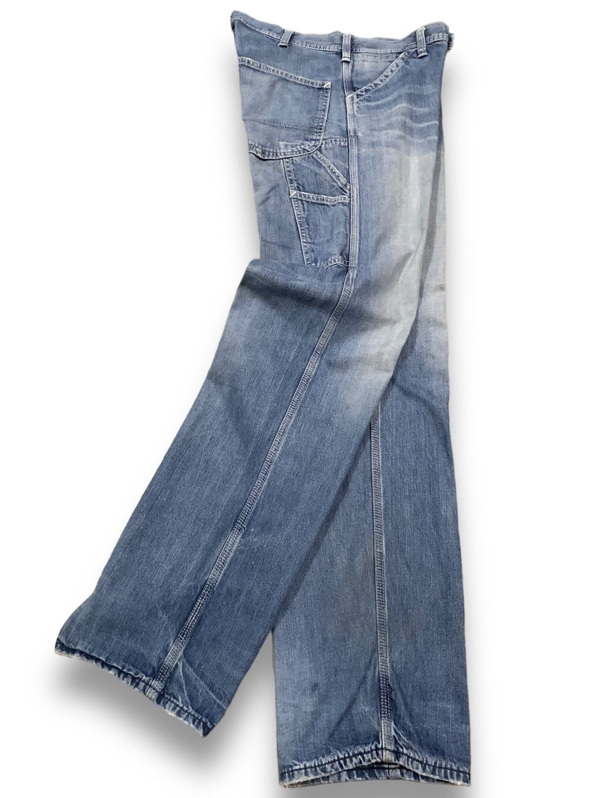 Lee Vintage 70s Lee Union Made Loose Fit Carpenter Jeans Repro Size US 30 / EU 46 - 3 Thumbnail
