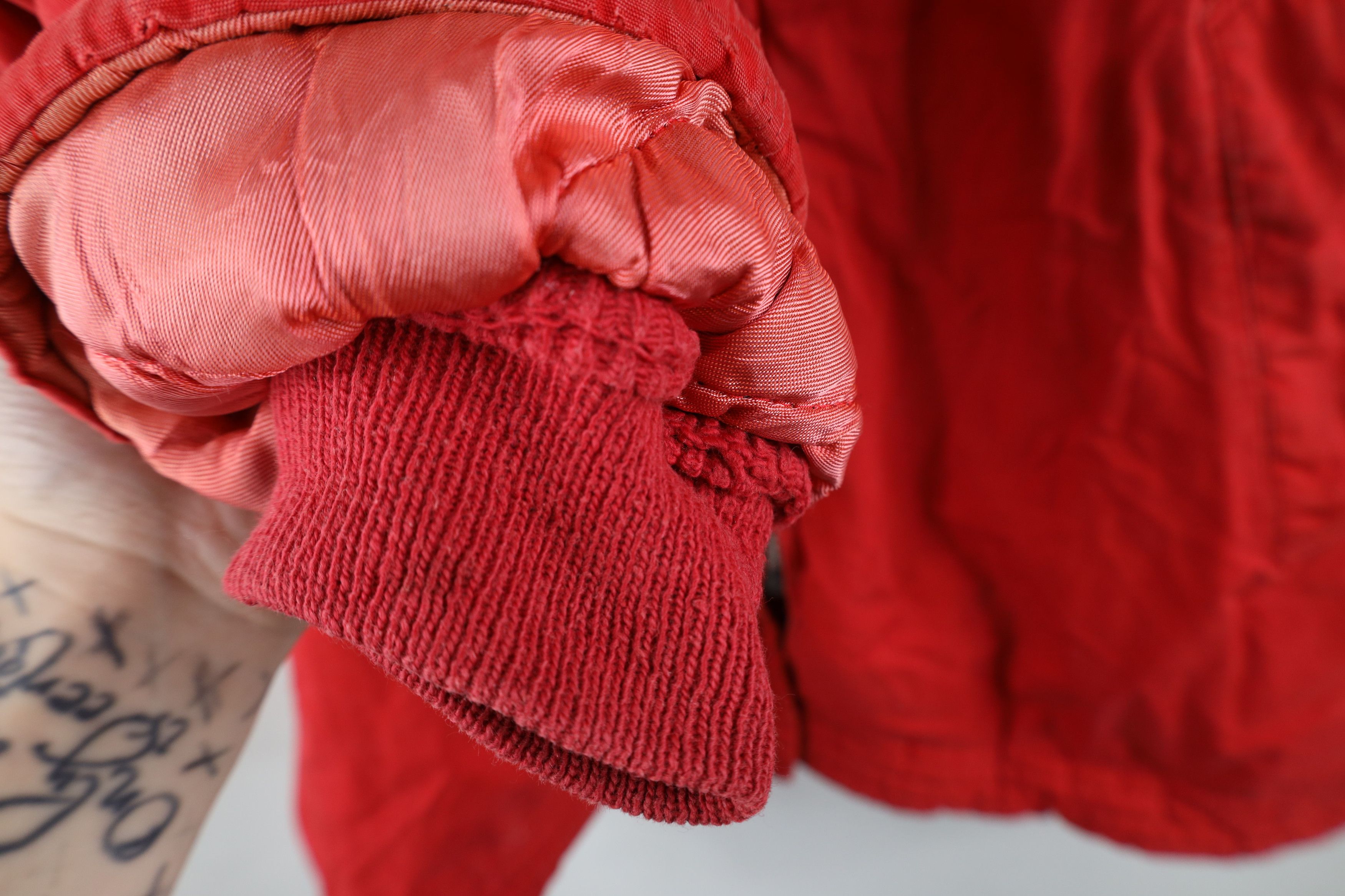 Vintage Vintage 60s Streetwear Hunting Chore Jacket Red USA Size US L / EU 52-54 / 3 - 7 Thumbnail